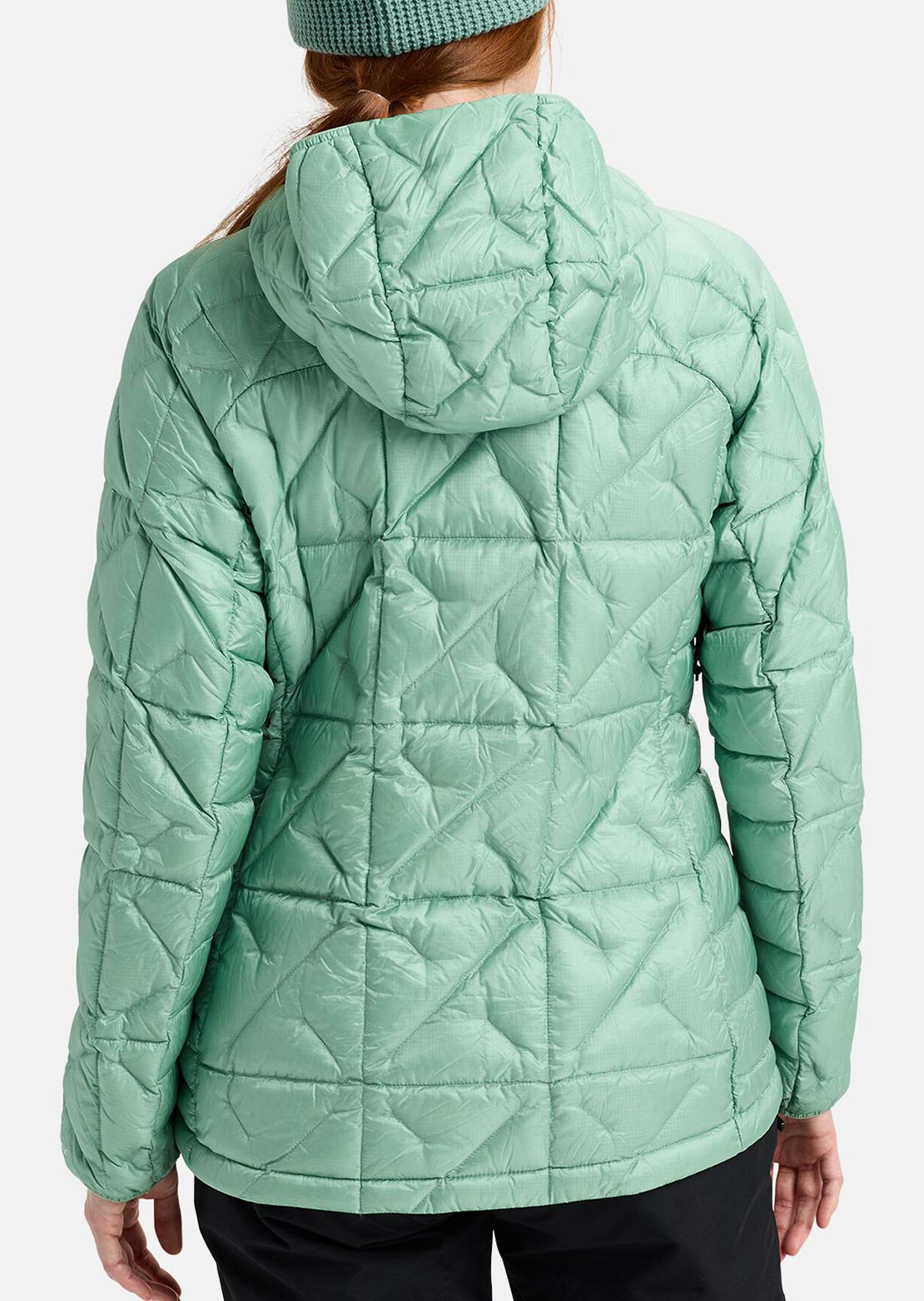 Burton AK Women's Baker Down Hooded Jacket Soft Sage