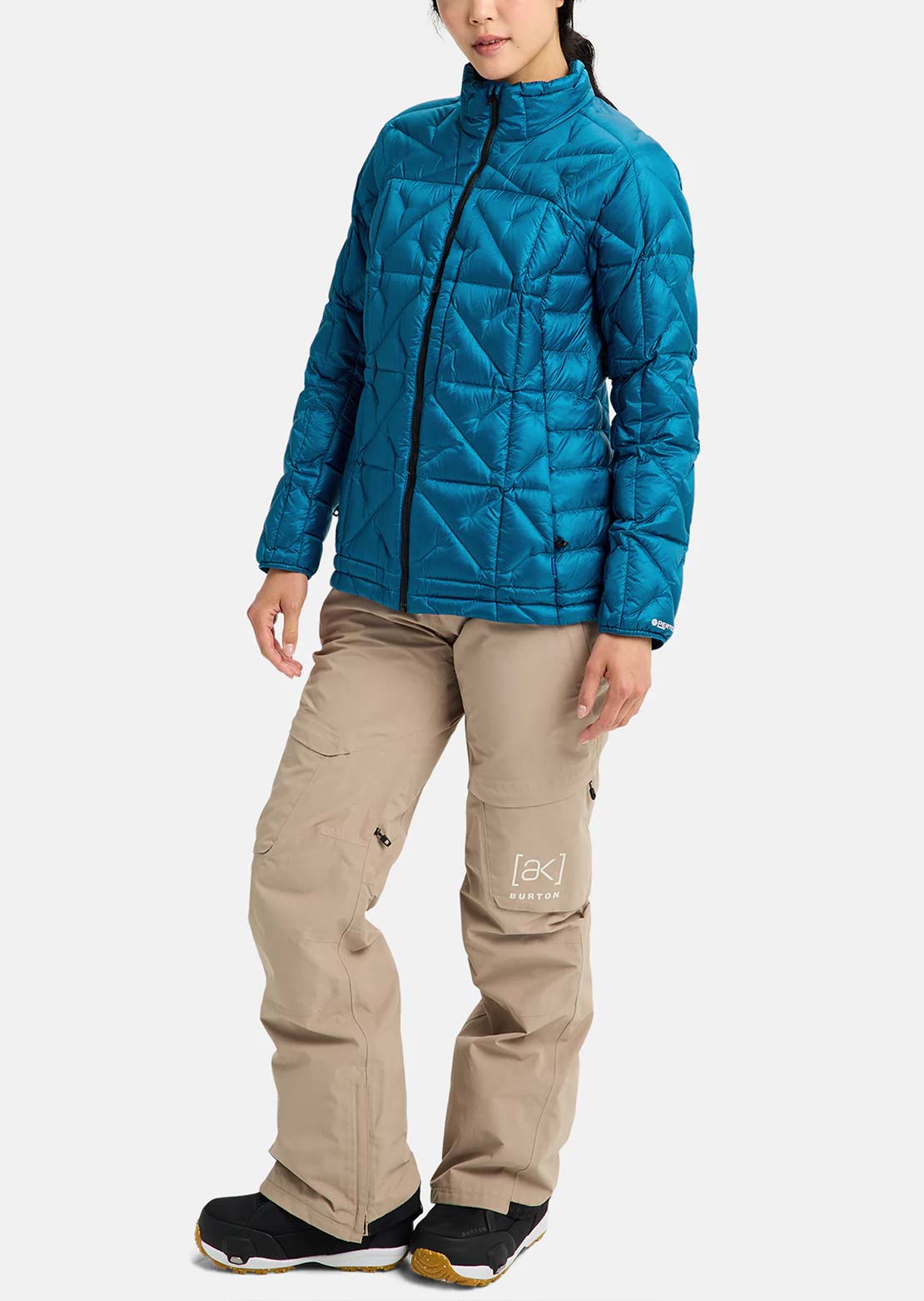 Burton AK Women's Baker Down Jacket Blue Teal