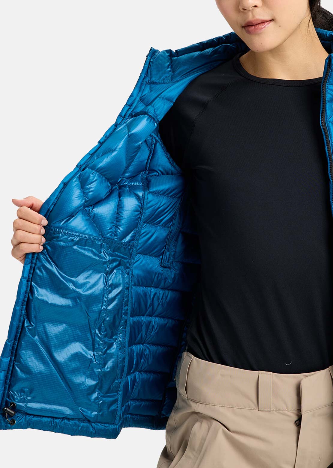 Burton AK Women's Baker Down Jacket Blue Teal