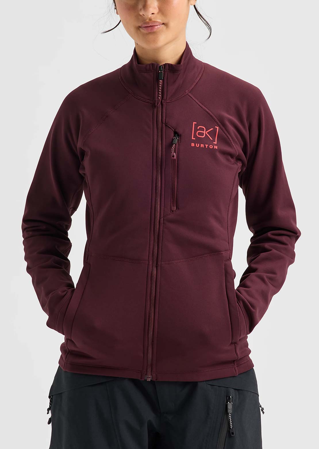 Burton [ak] Women's Baker Stretch Full-Zip Fleece
