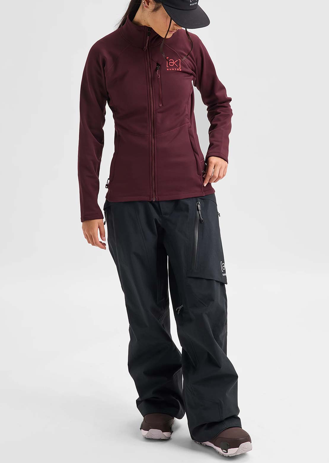 Burton [ak] Women's Baker Stretch Full-Zip Fleece