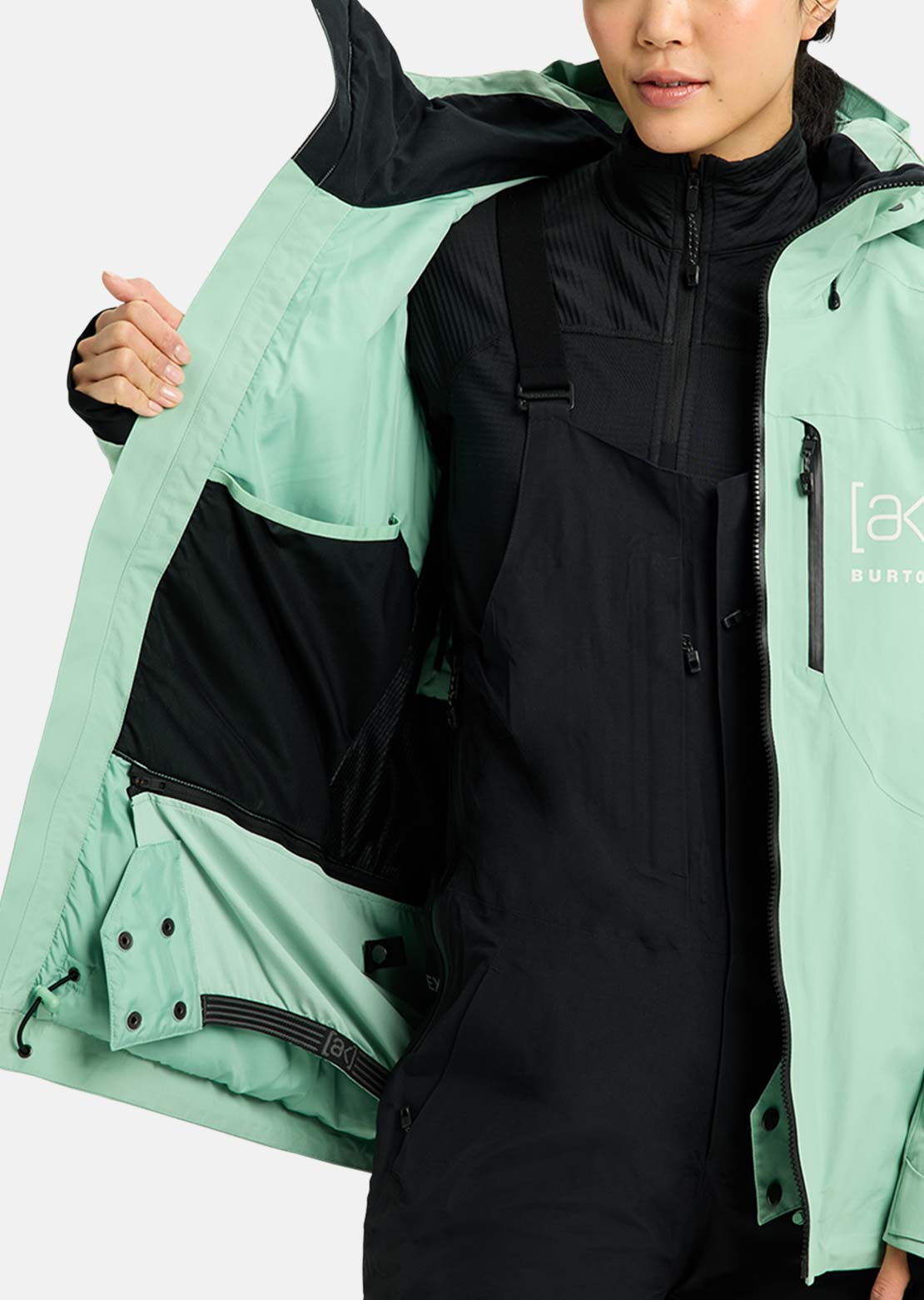 Burton AK Women's Embark GORE-TEX 2L Jacket Soft Sage
