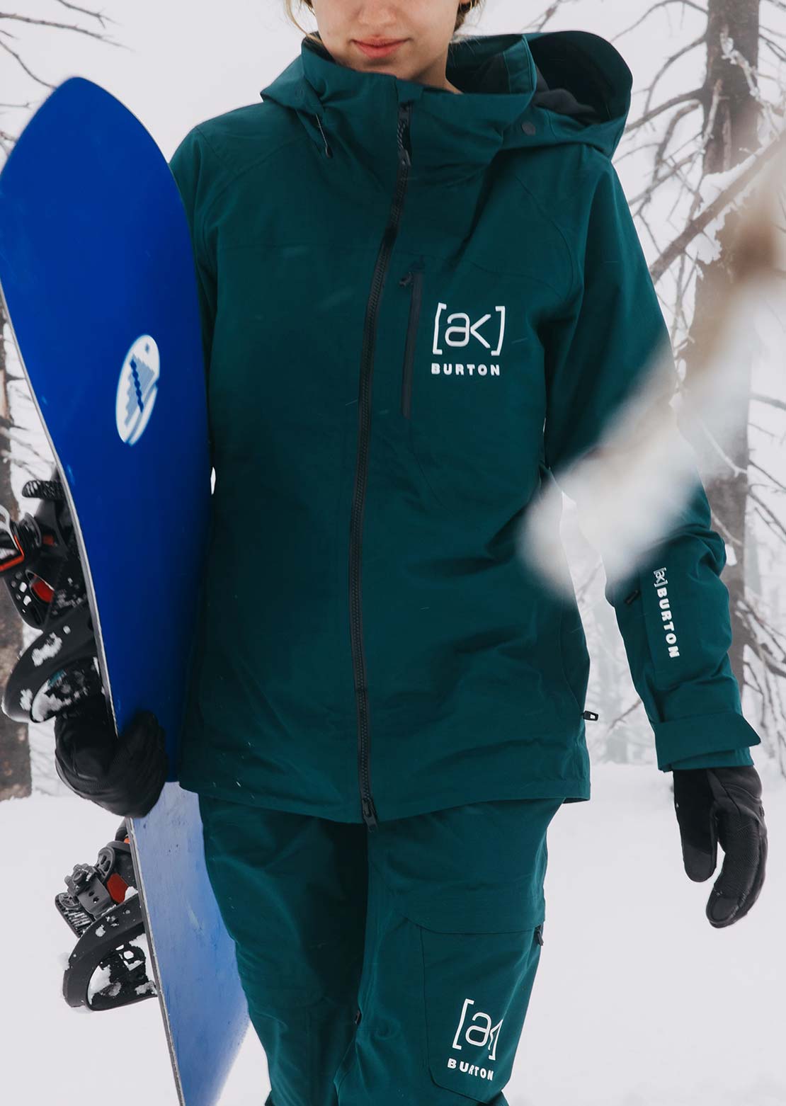 Burton AK Women&#39;s GORE-TEX 2L Embark Jacket Deep Emerald