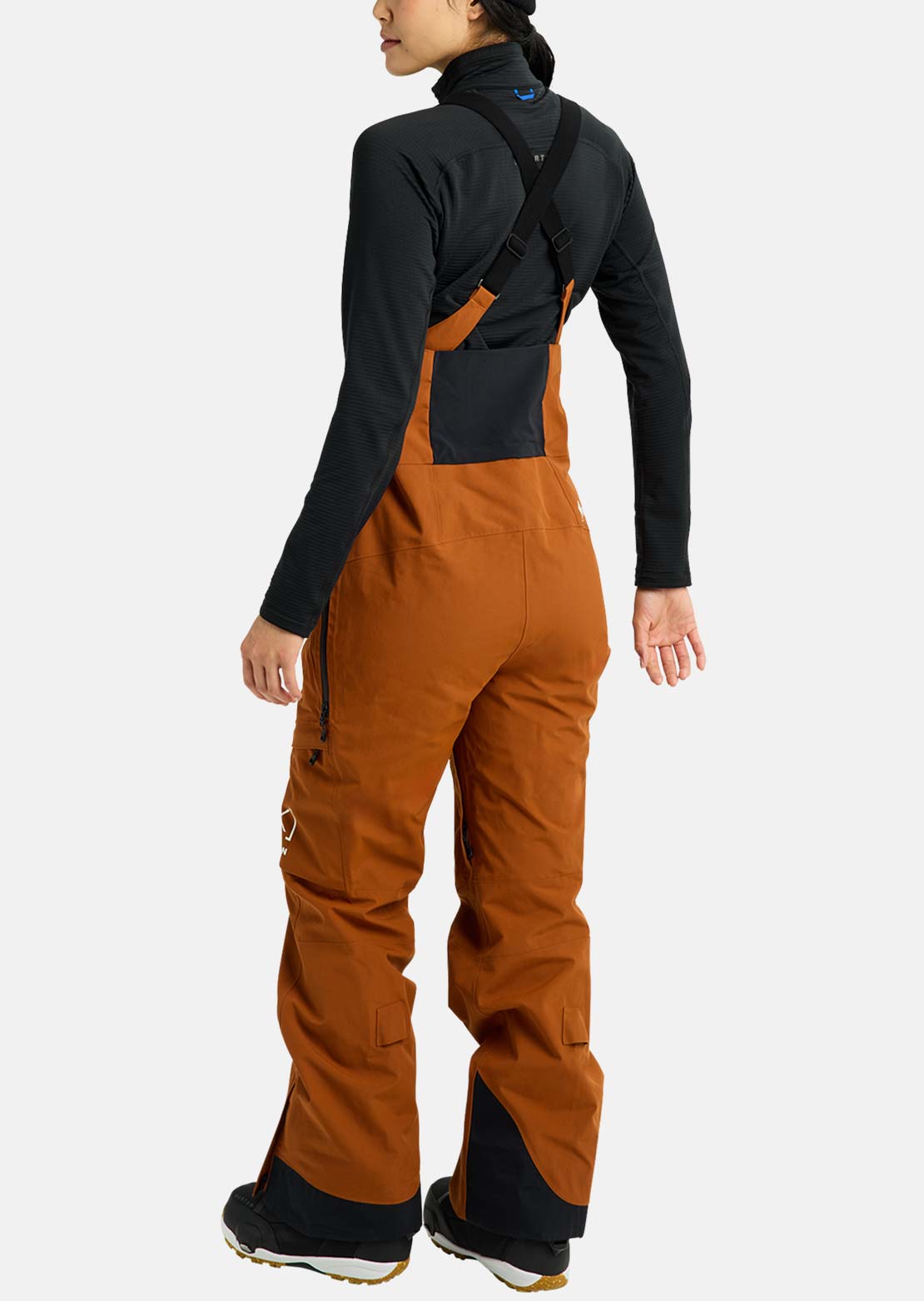Burton AK Women's GORE-TEX 2L Kimmy Bib Pants Chestnut Brown