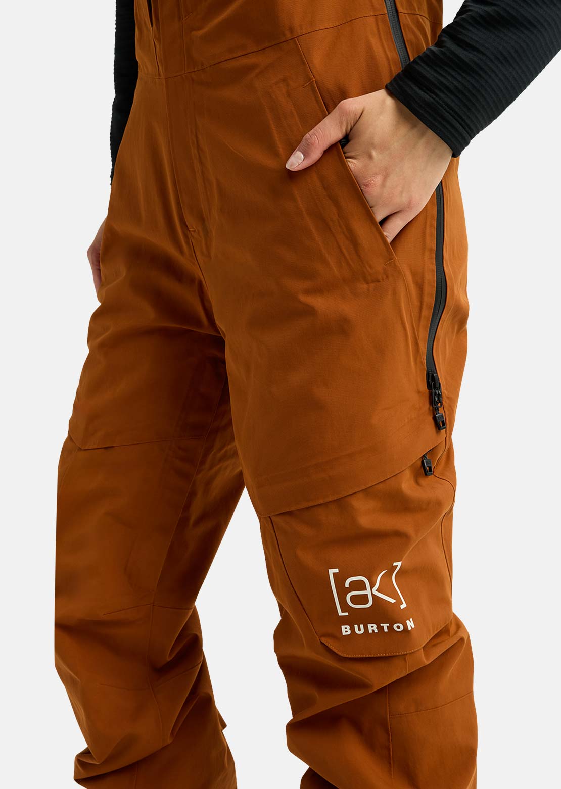 Burton AK Women's GORE-TEX 2L Kimmy Bib Pants Chestnut Brown