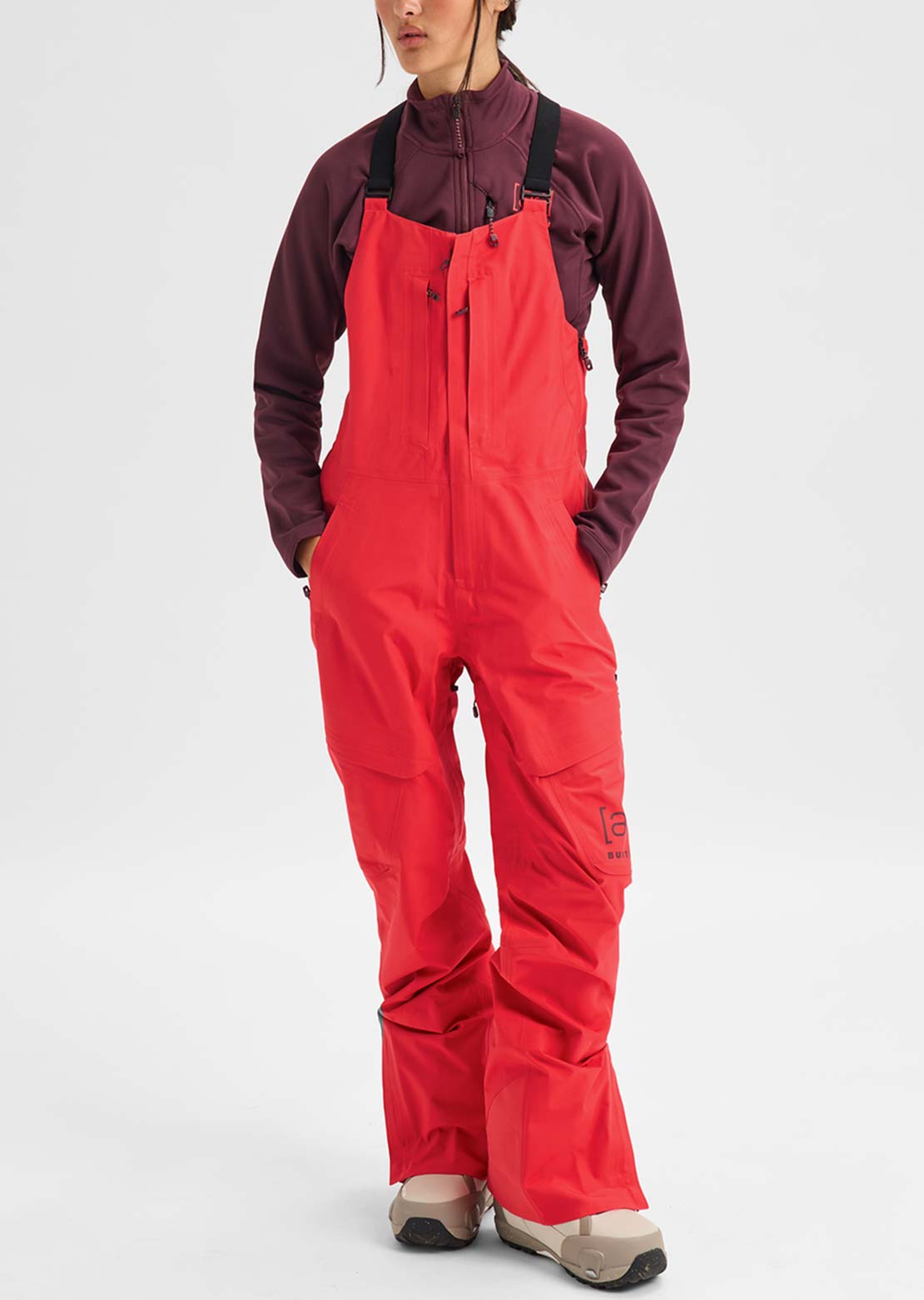 Burton [ak] Femmes GORE-TEX 3L Kimmy Stretch Bib Pantalons Salopettes