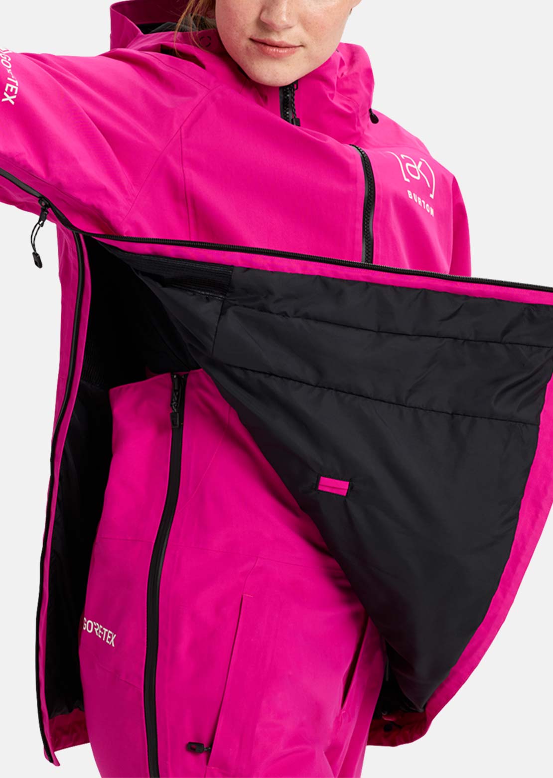 Burton AK Women's GORE-TEX Kimmy 2L Anorak Jacket Very Berry