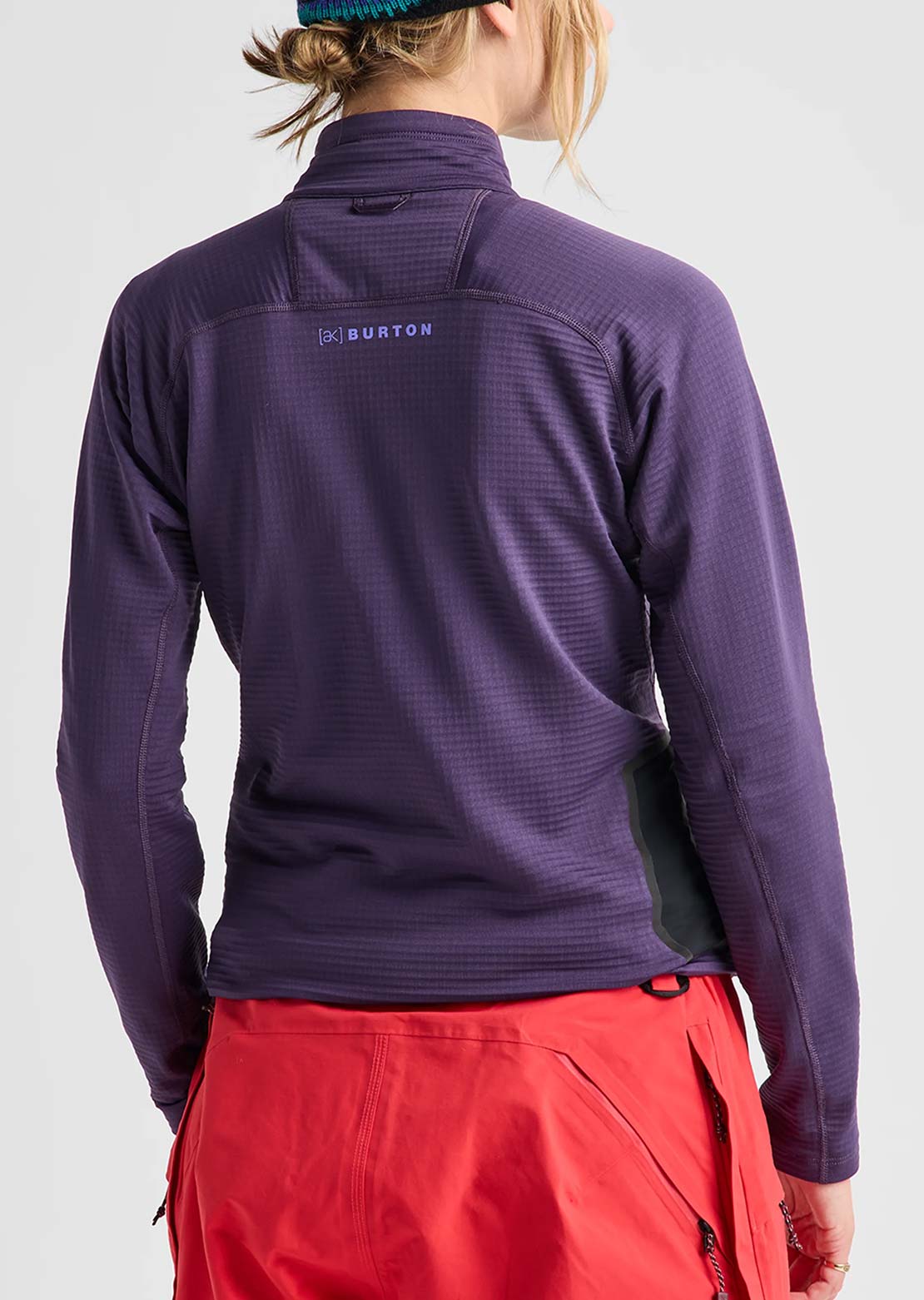 Burton [ak] Femmes Helium Grid Quarter-Zip Fleece Chandail