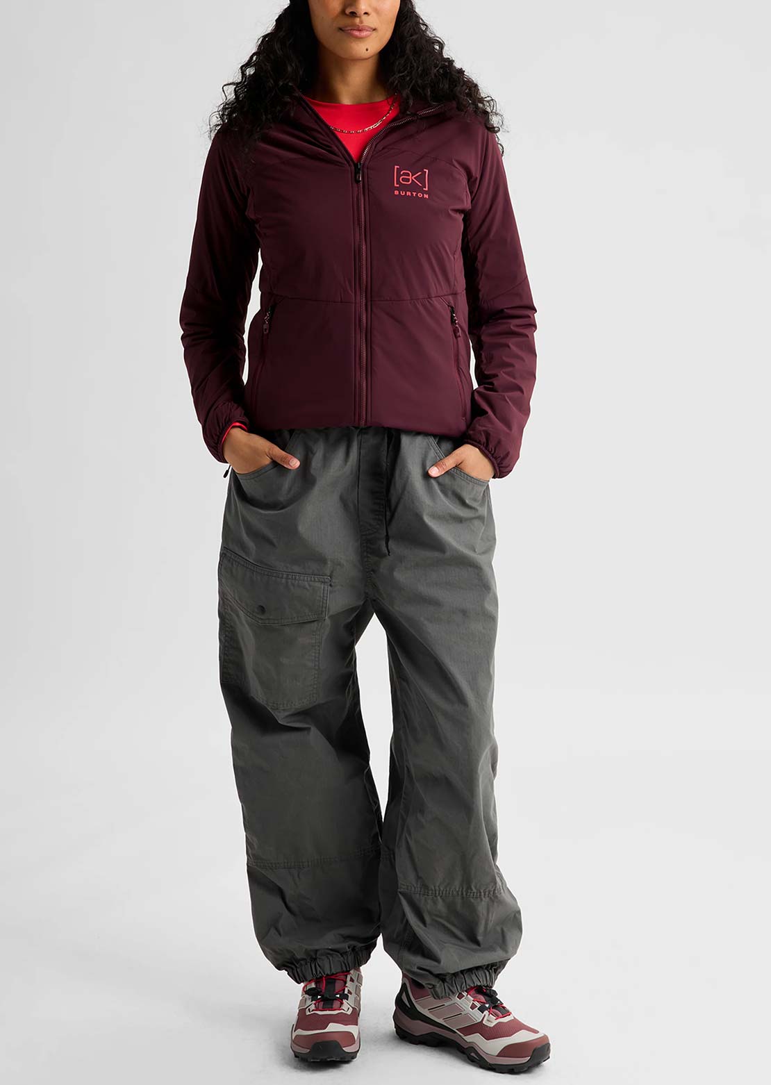 Burton [ak] Femmes Helium Hooded Stretch Insulated Manteau