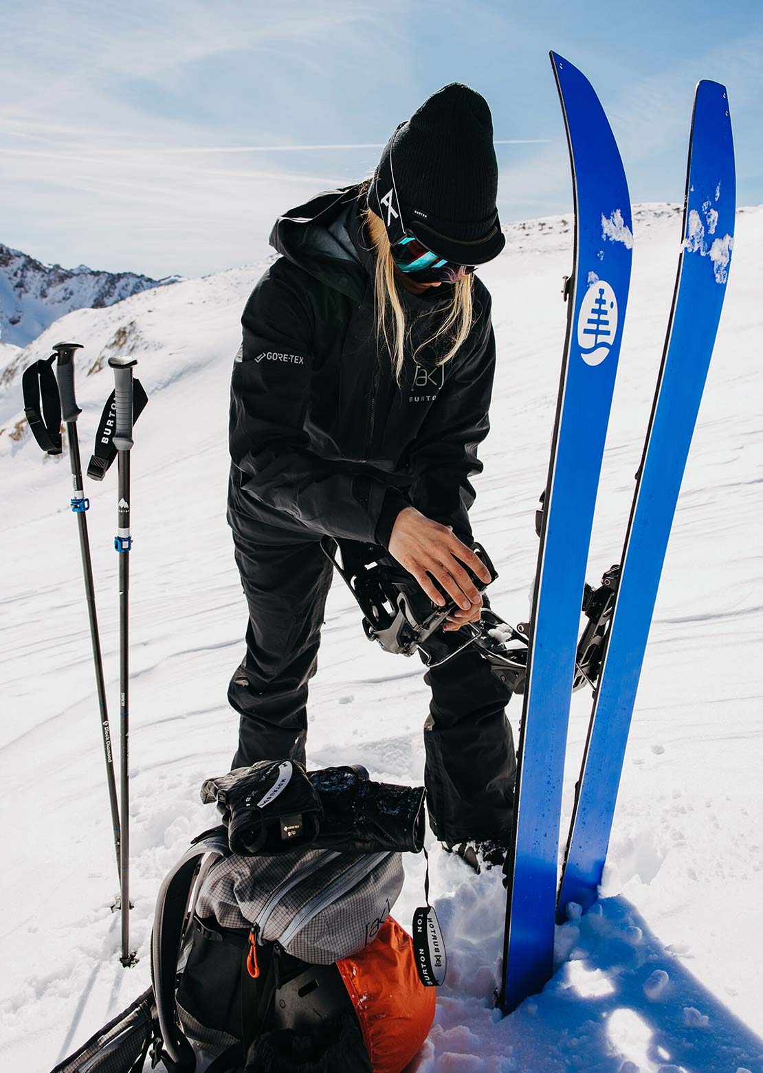 Burton AK Women's Kimmy GORE-TEX 3L Stretch Jacket True Black
