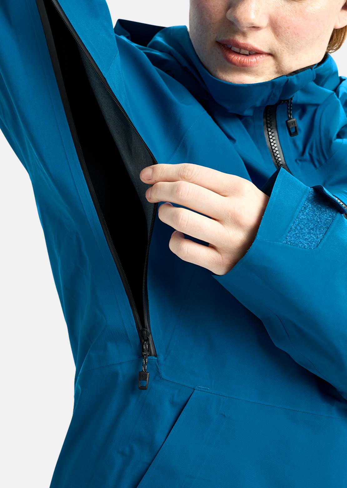Burton AK Women's Kimmy GORE-TEX 3L Stretch Jacket Blue Teal