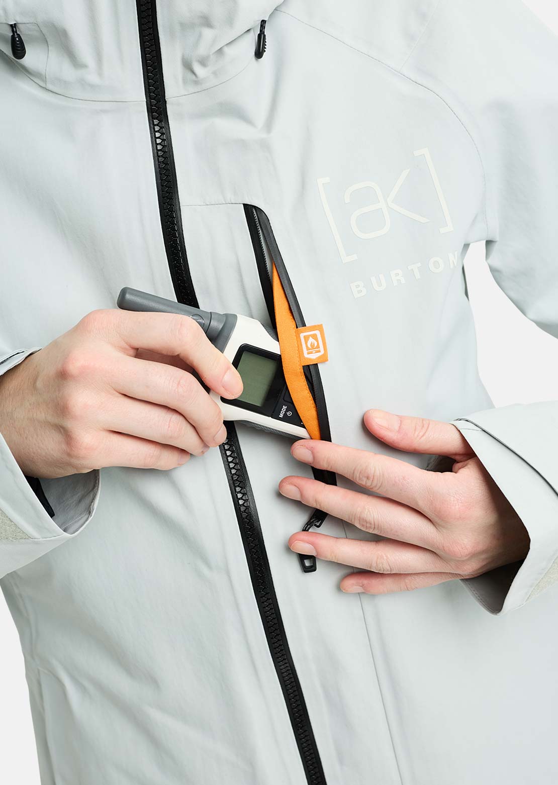 Burton AK Women's Upshift GORE-TEX 2L Jacket Gray Cloud