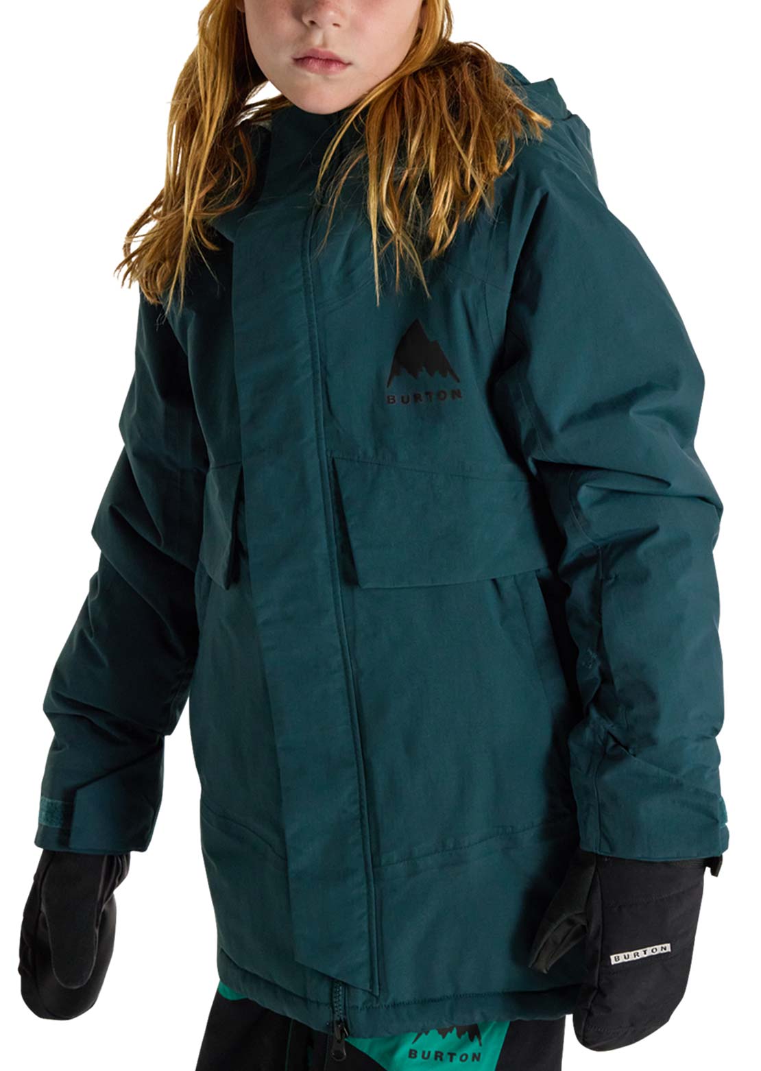 Burton Junior Ascutney 2L Jacket Deep Emerald