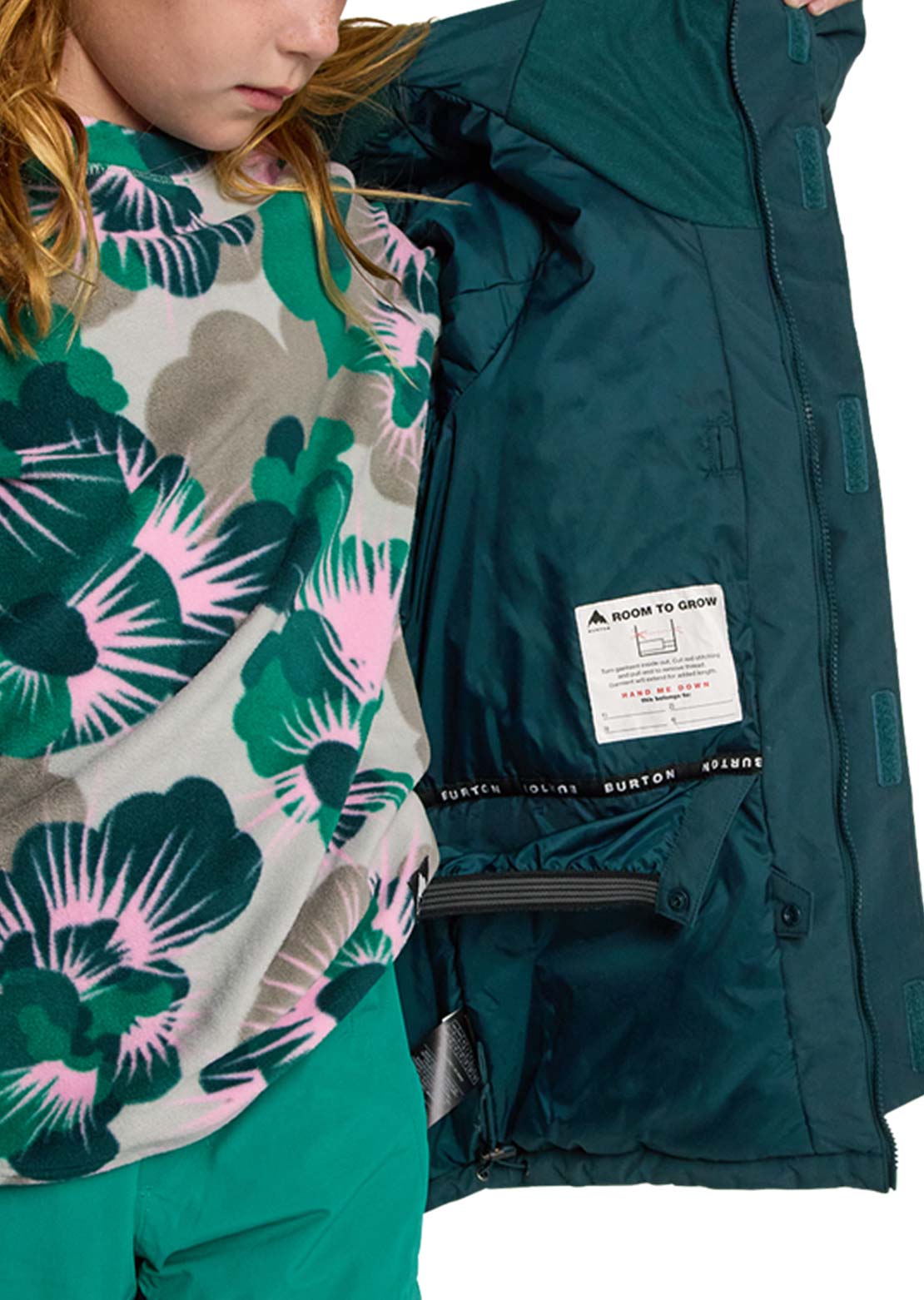 Burton Junior Ascutney 2L Jacket Deep Emerald