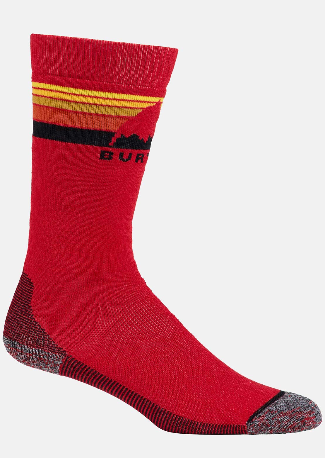 Burton Junior Emblem Midweight Socks Flame Scarlet