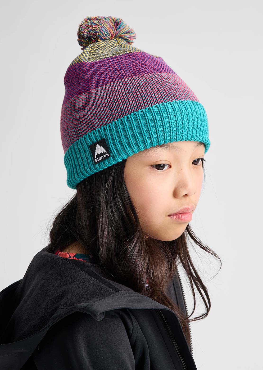 Burton Junior Fleece-Lined Pom Beanie
