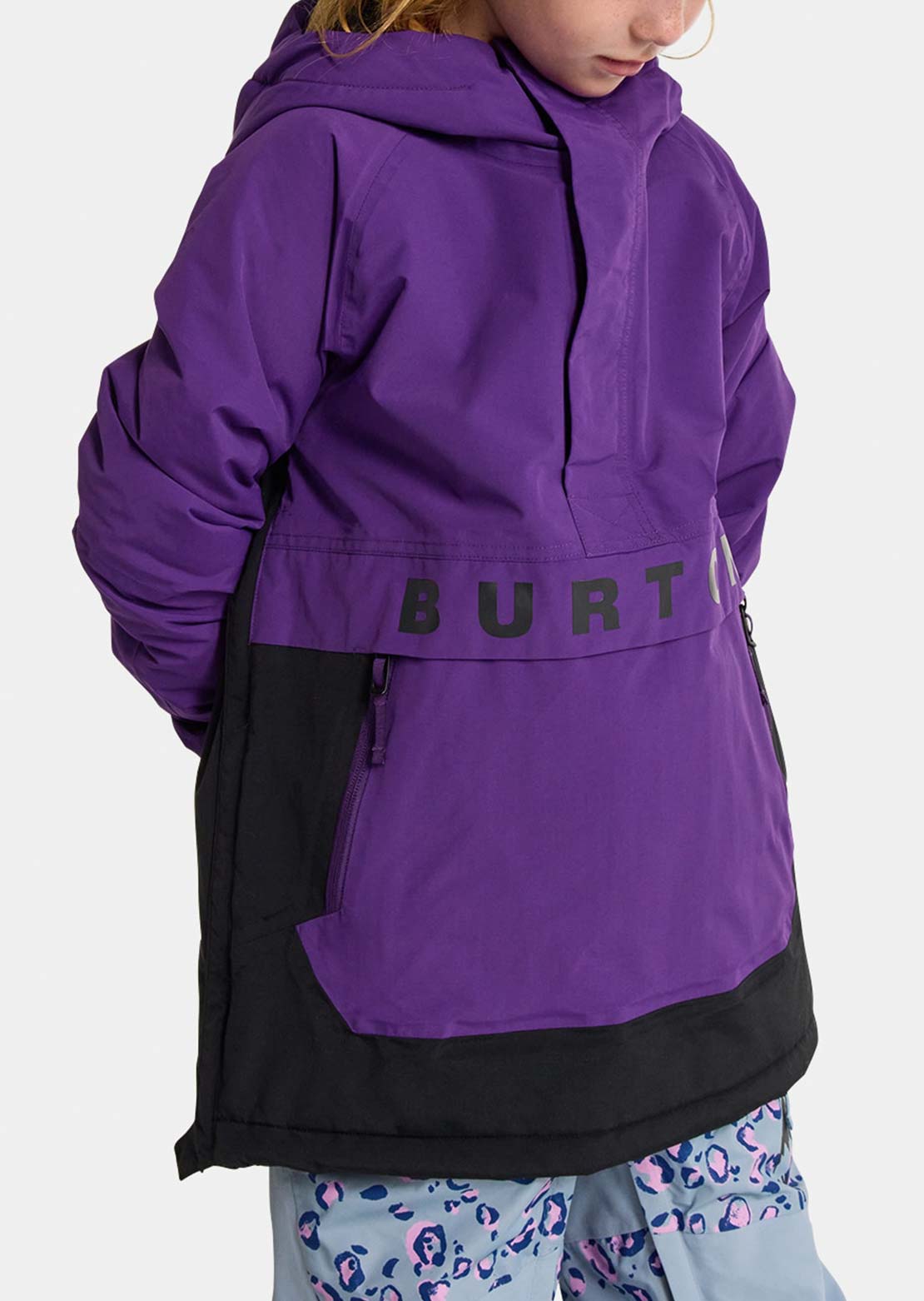 Burton Junior Frostner 2L Anorak Imperial Purple/True Black