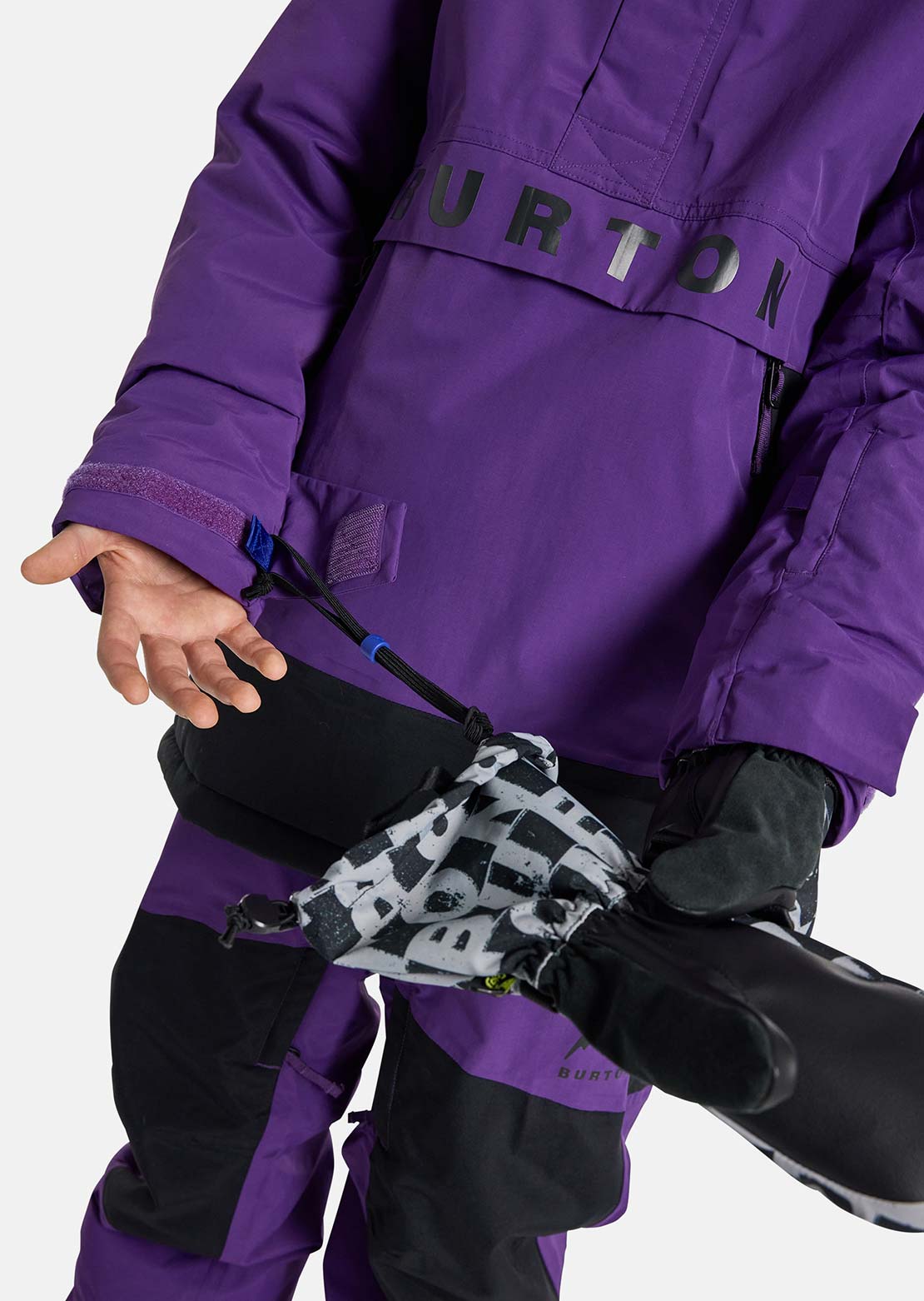Burton Junior Frostner 2L Anorak Imperial Purple/True Black
