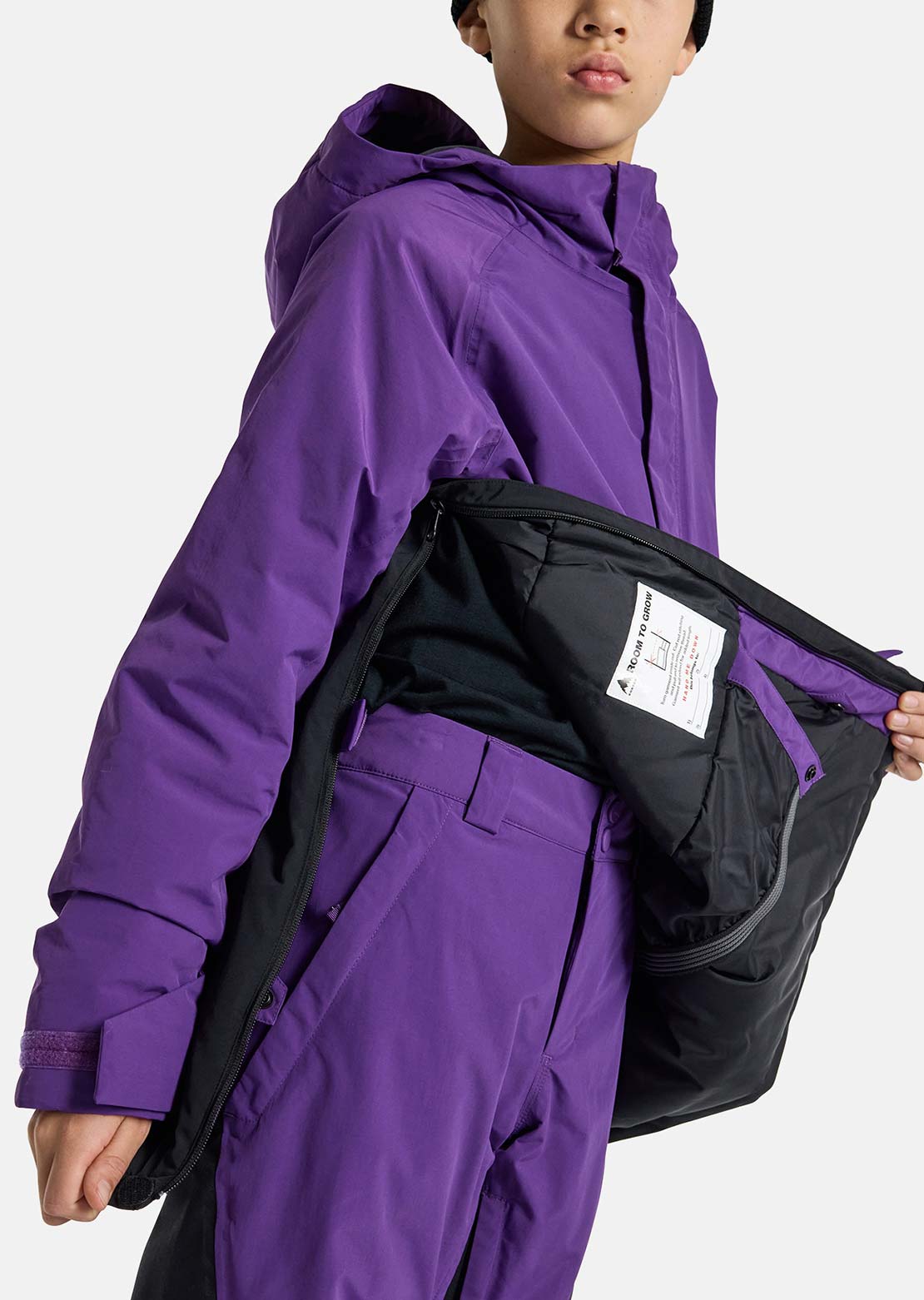 Burton Junior Frostner 2L Anorak Imperial Purple/True Black