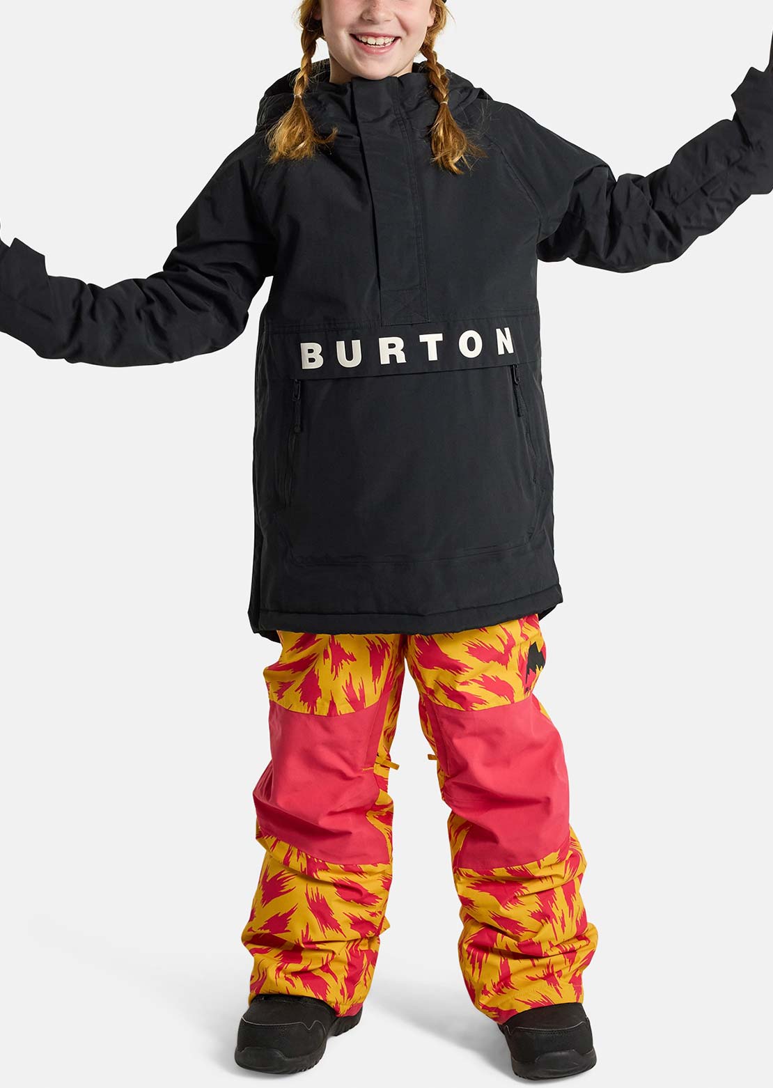Burton Junior Frostner 2L Anorak True Black