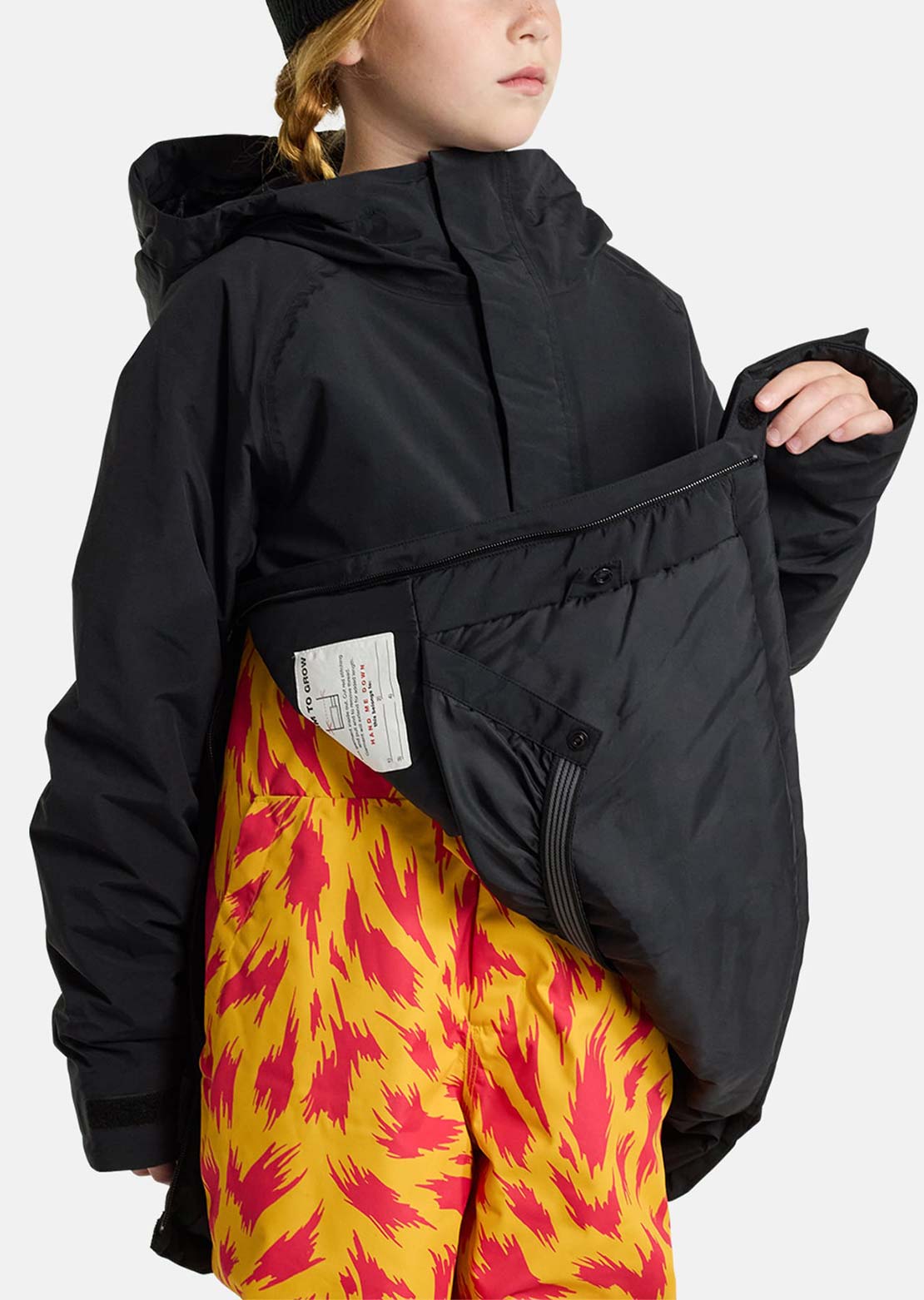 Burton Junior Frostner 2L Anorak True Black