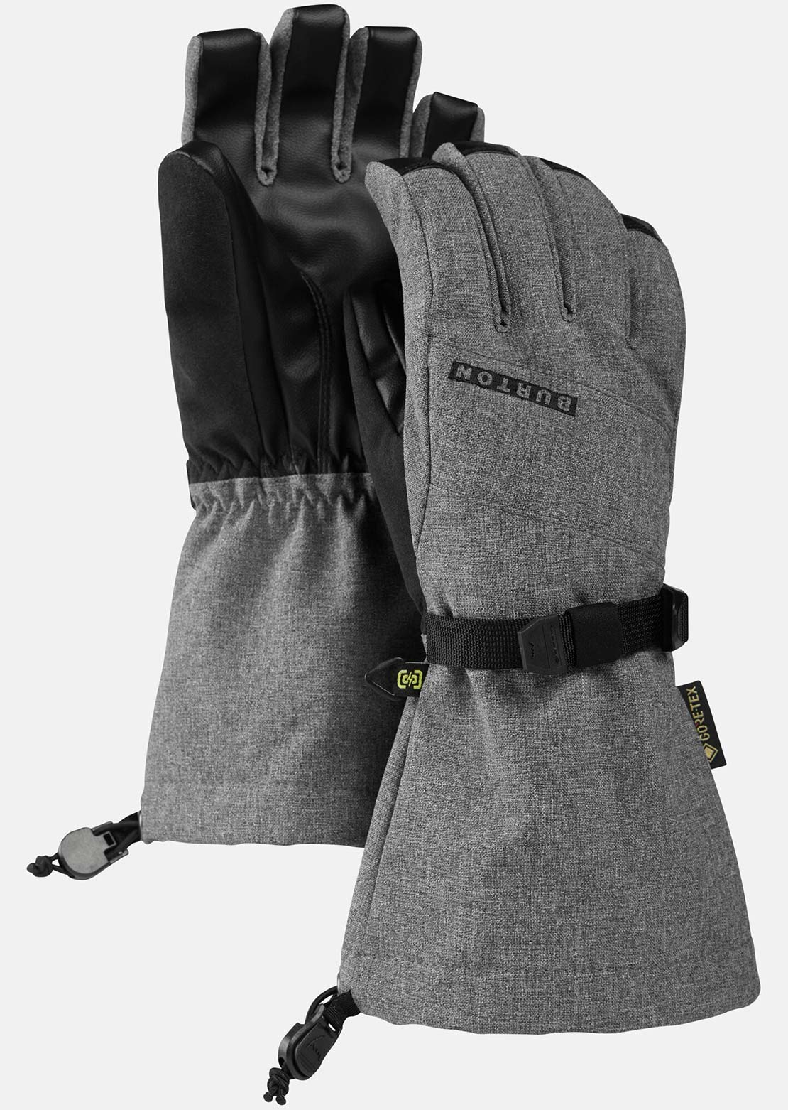 Burton Junior GORE-TEX Gloves Gray Heather