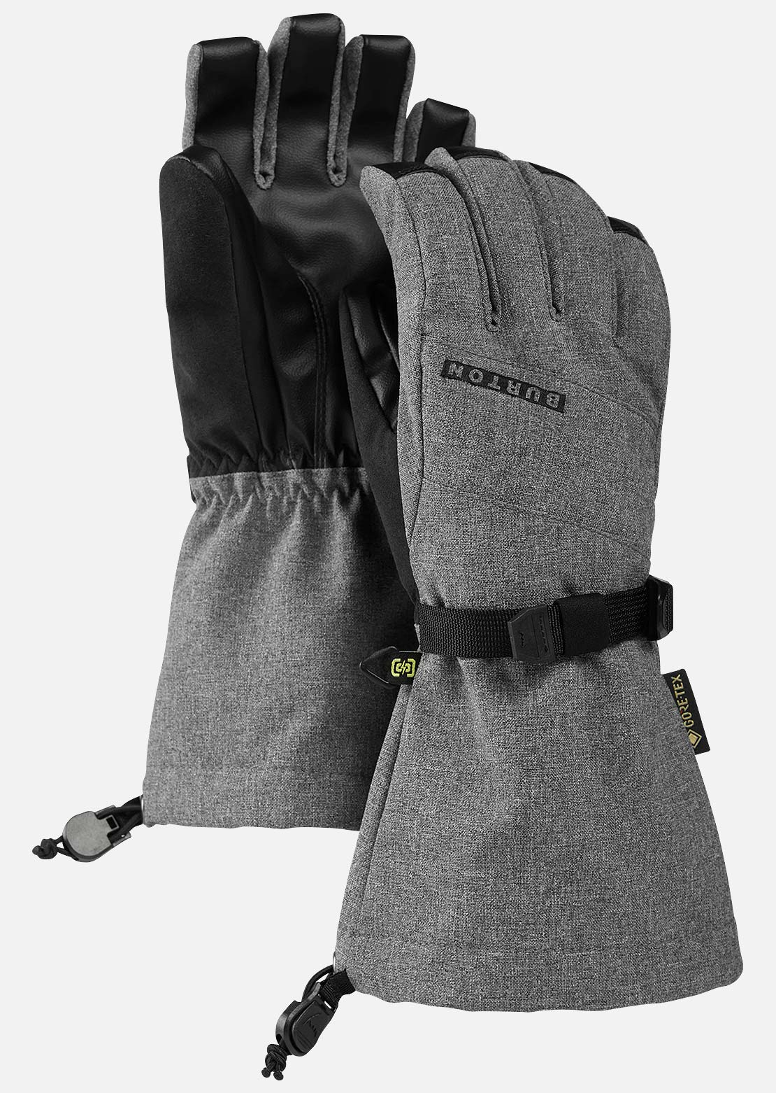 Burton Junior GORE-TEX Gloves Gray Heather