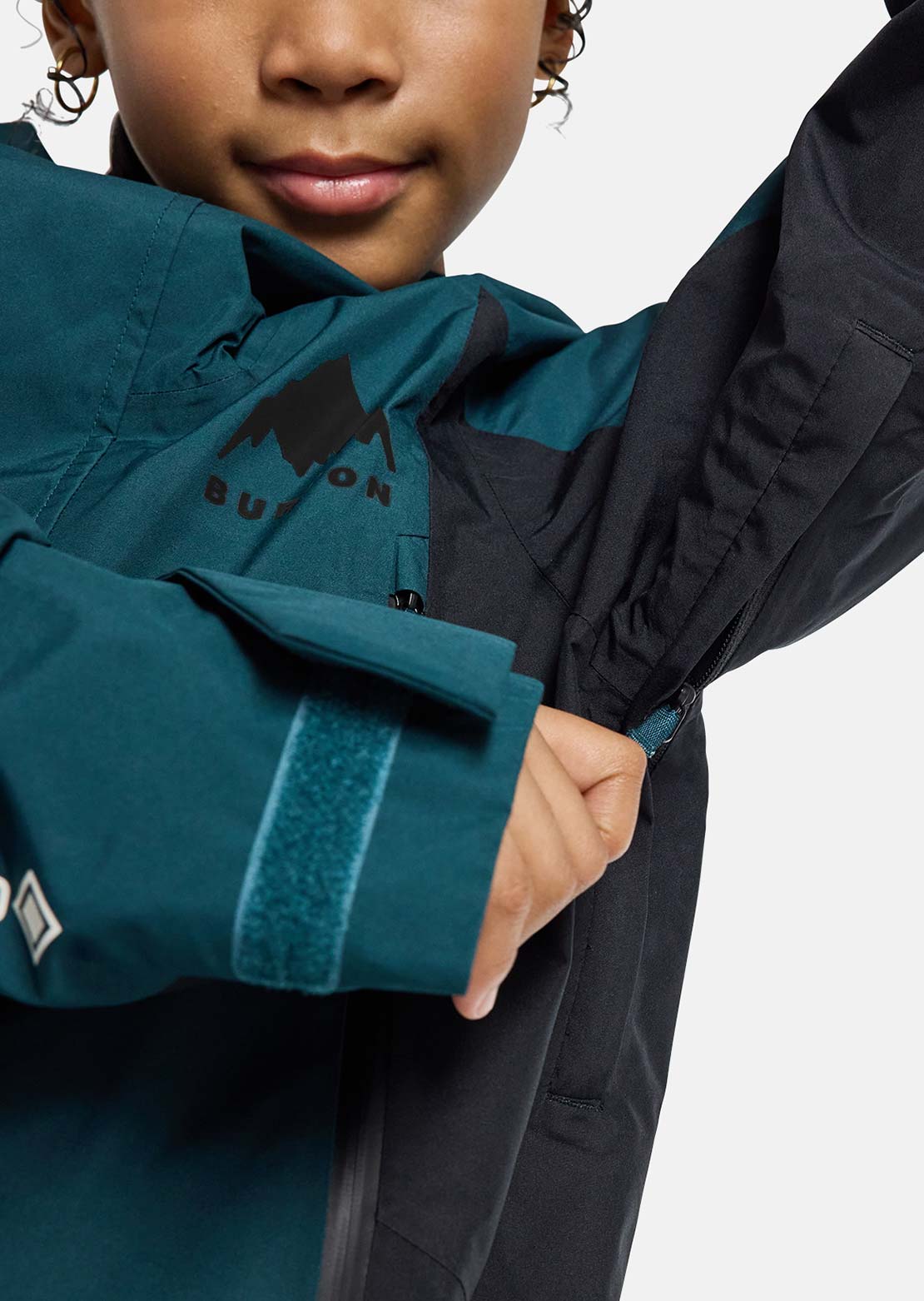 Burton Junior GORE-TEX Shell Jacket Deep Emerald/True Black