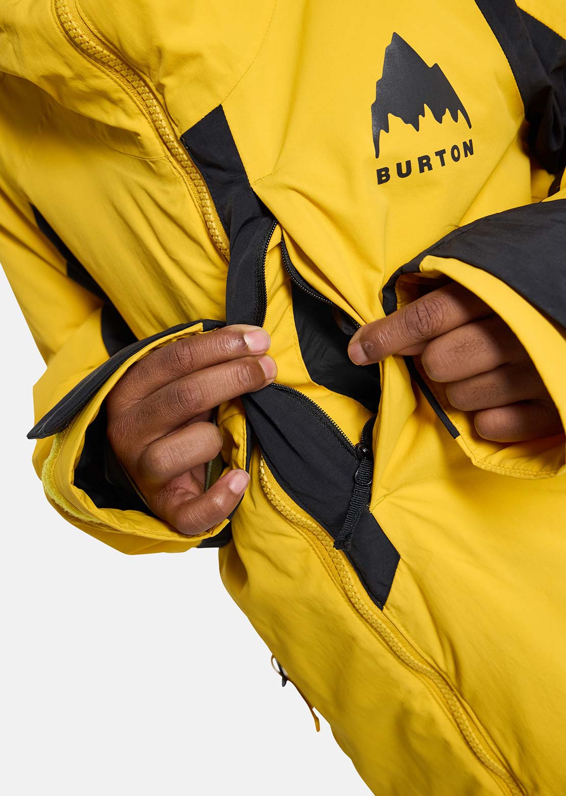Burton Junior Hillslope 2L Jacket Summit Goldenrod/True Black
