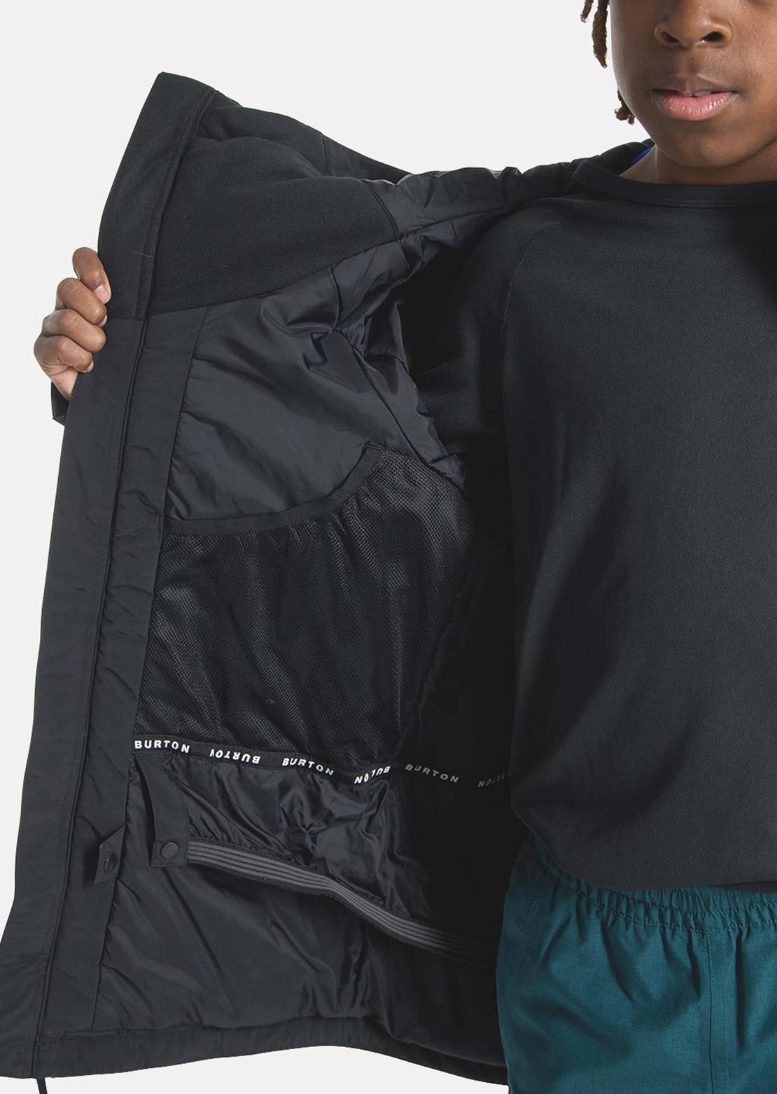 Burton Junior Hillslope 2L Jacket Summit True Black