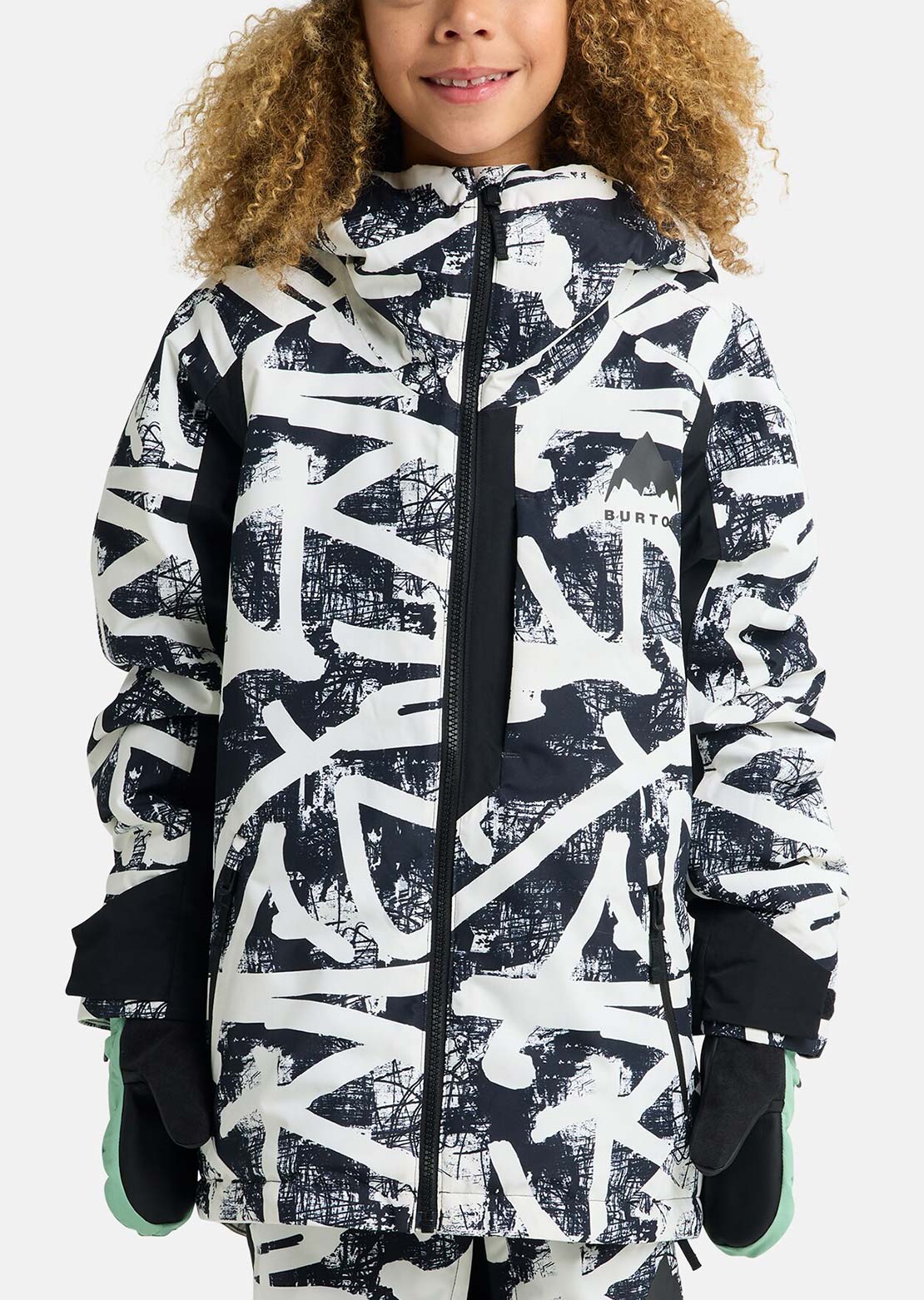Burton Junior Hillslope Jacket City Streets/True Black