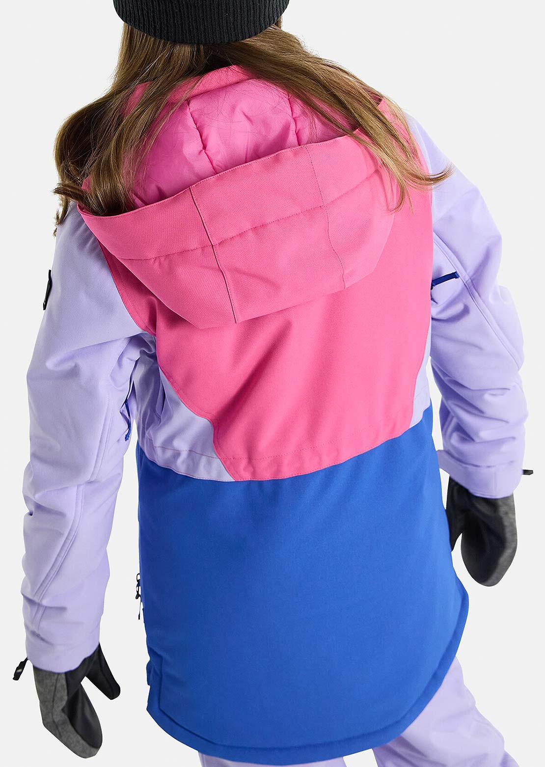 Burton Junior Khione 2L Jacket Fuchsia Fusion/Supernova/Amparo Blue