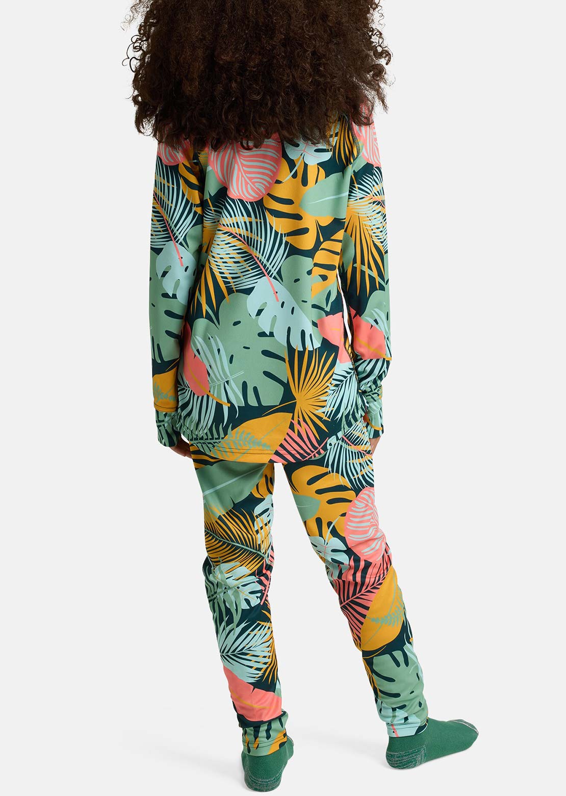 Burton Junior Lightweight Base Layer Set Oversized Tropical