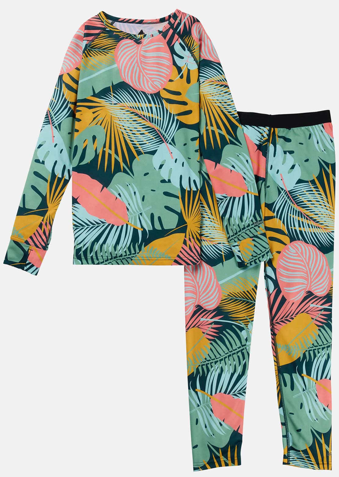 Burton Junior Lightweight Base Layer Set Oversized Tropical