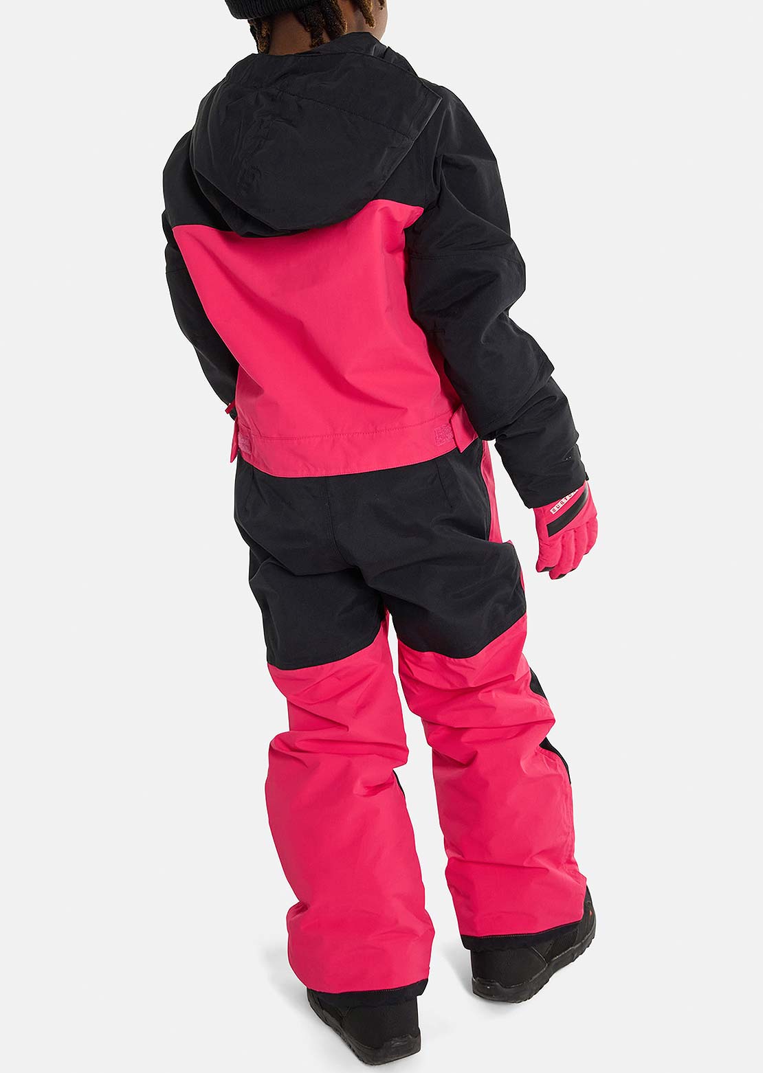 Burton Junior One Piece True Black/Azalea Pink