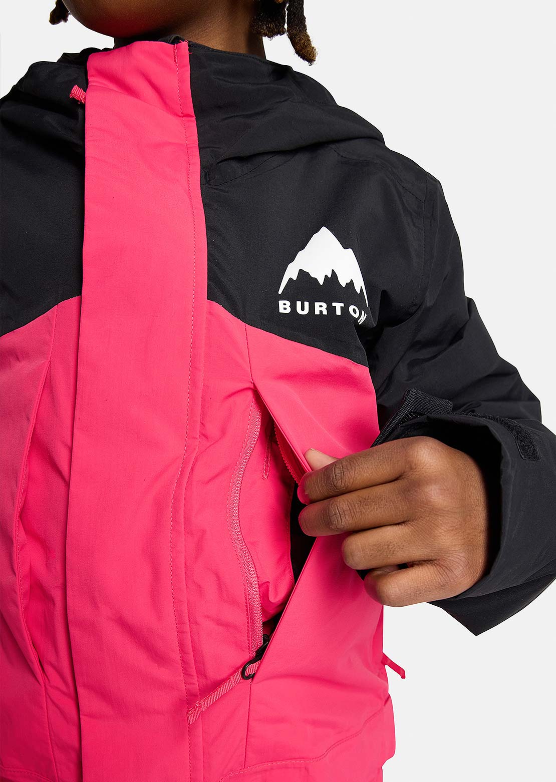 Burton Junior One Piece True Black/Azalea Pink