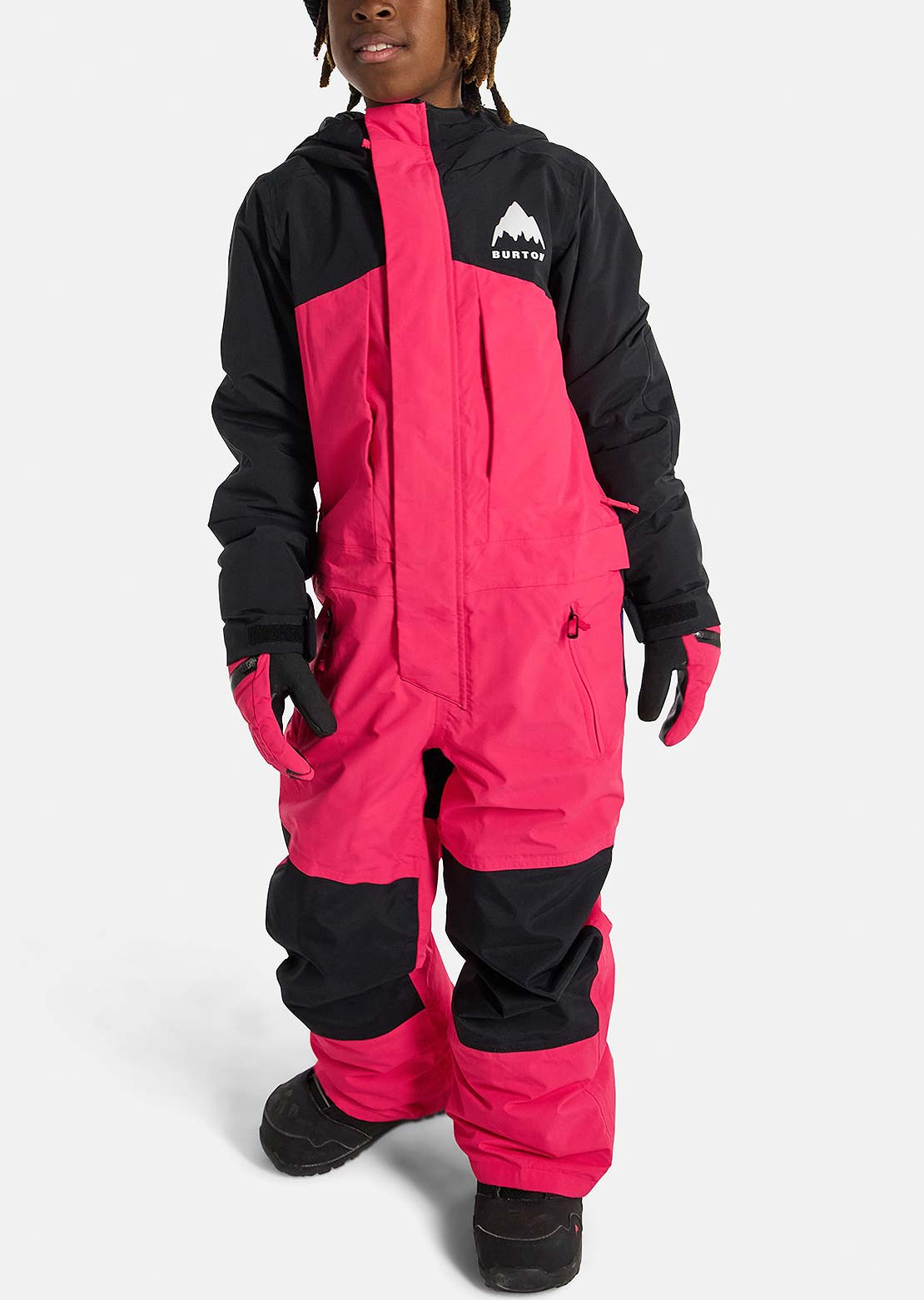 Burton Junior One Piece True Black/Azalea Pink