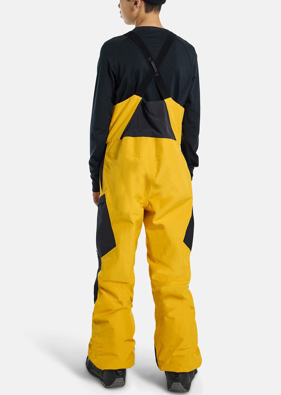 Burton Junior Powline GORE-TEX Bib Pants Goldenrod/True Black