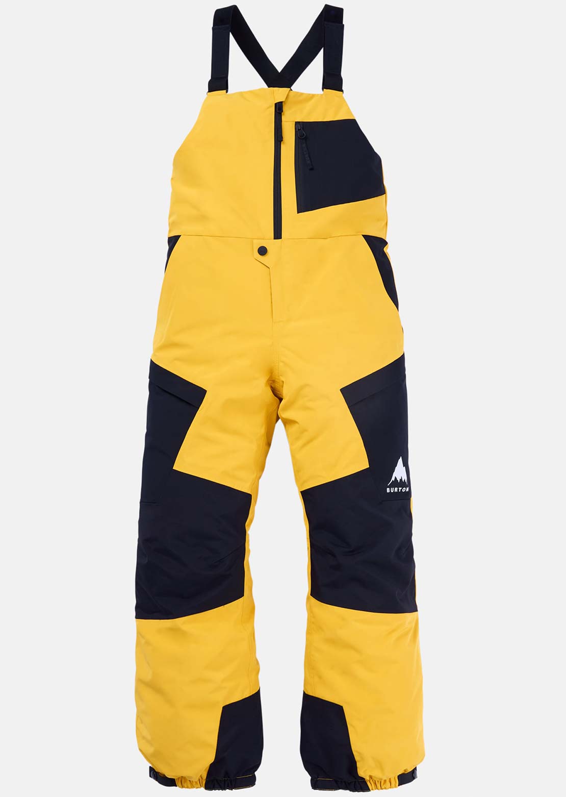 Burton Junior Powline GORE-TEX Bib Pants Goldenrod/True Black