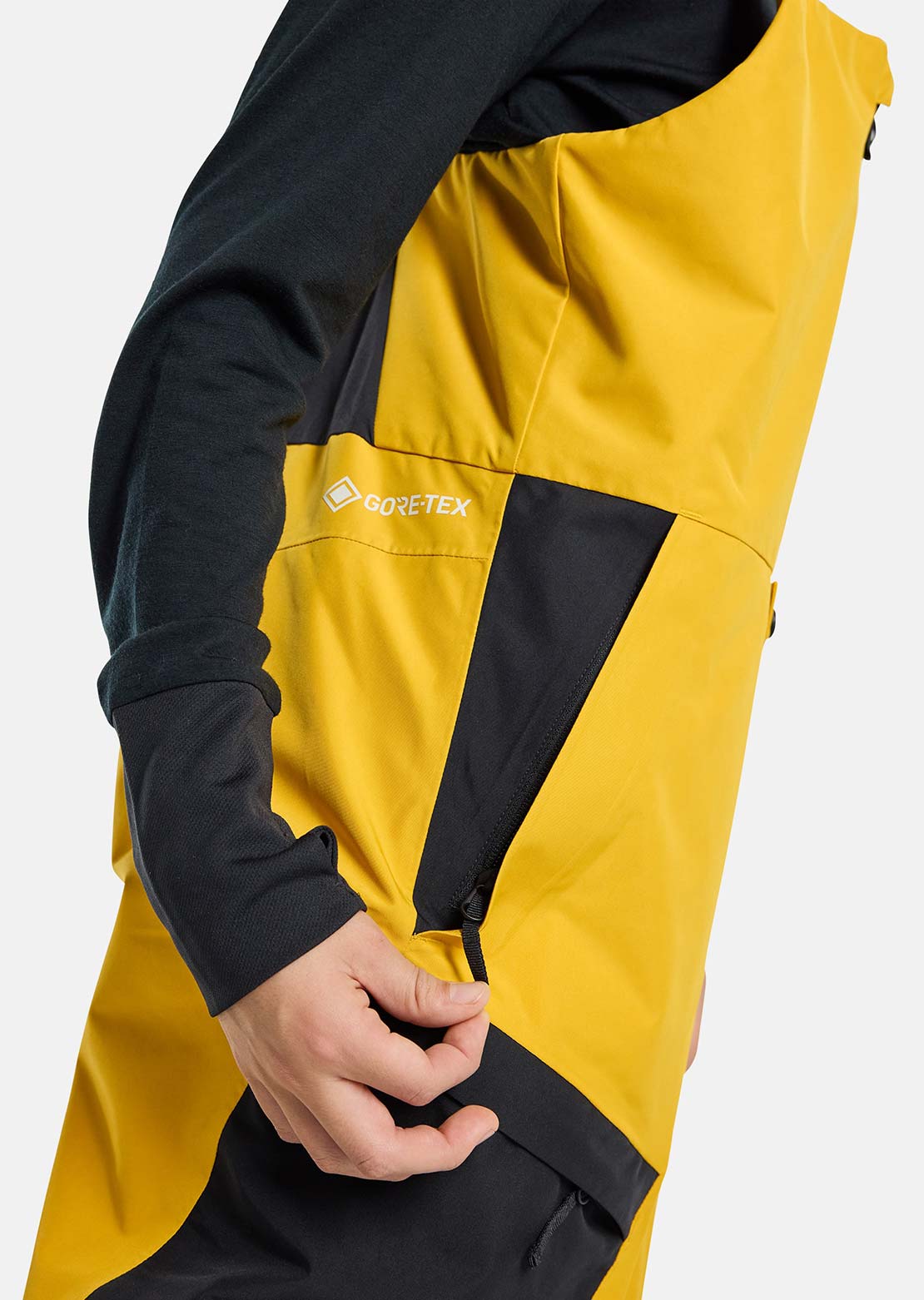 Burton Junior Powline GORE-TEX Bib Pants Goldenrod/True Black