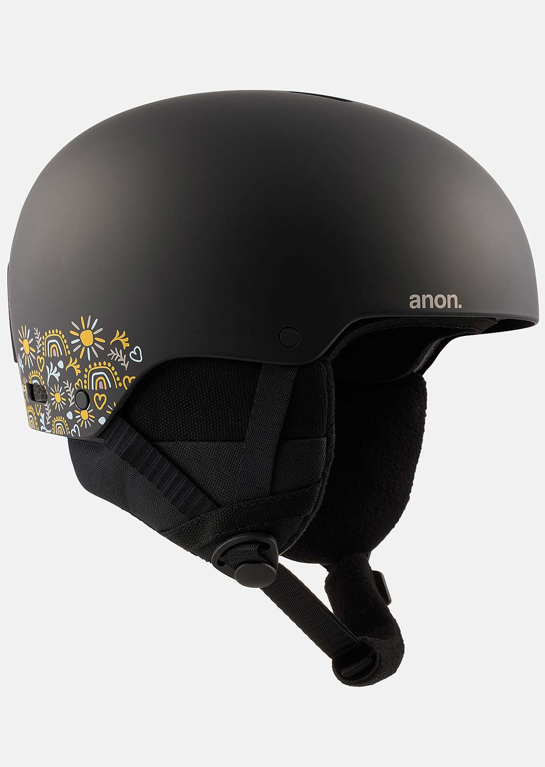 Burton Junior Rime 3 Helmet Magical Black