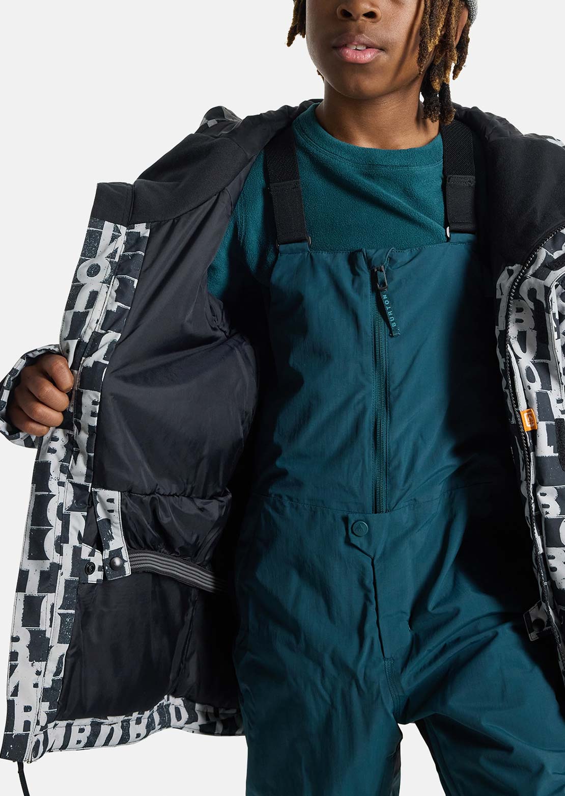 Burton Junior Skimmer 2L Jacket Lined Letters