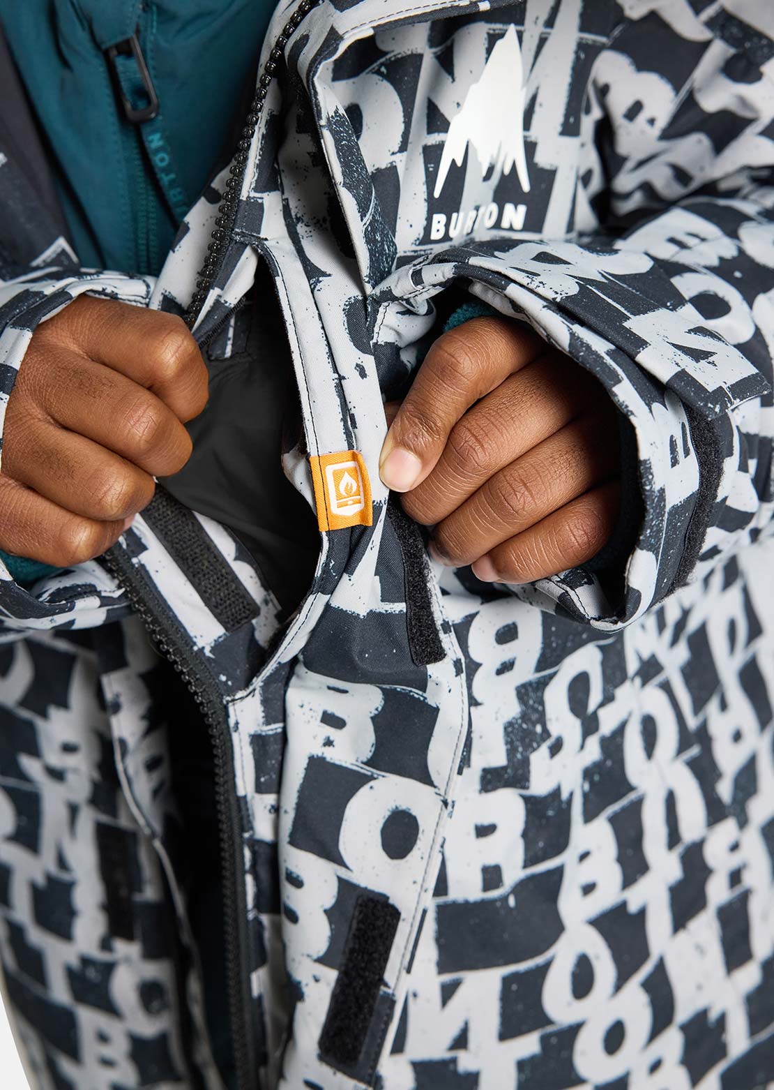 Burton Junior Skimmer 2L Jacket Lined Letters