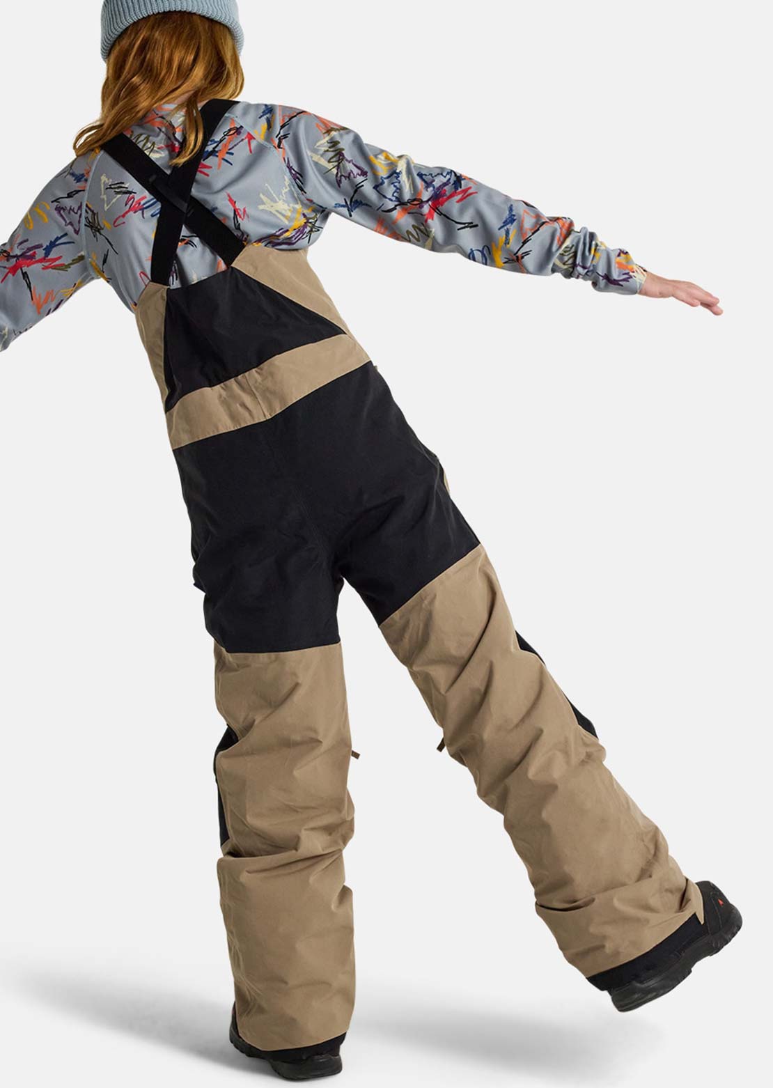 Burton Junior Skylar 2L Bib Pants Summit Taupe
