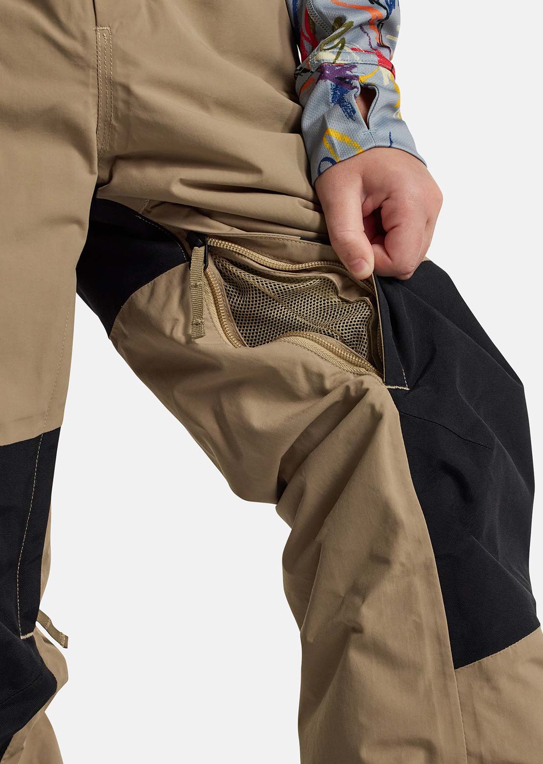 Burton Junior Skylar 2L Bib Pants Summit Taupe