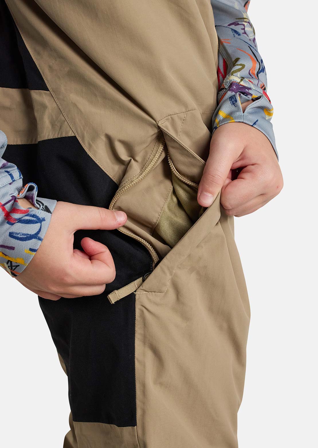 Burton Junior Skylar 2L Bib Pants Summit Taupe