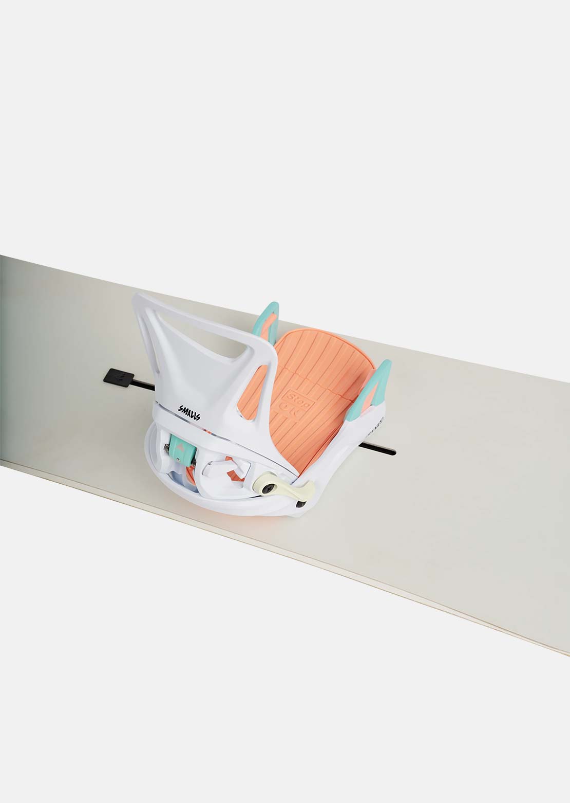 Burton Junior Step On Re:Flex Snowboard Bindings White/Multi
