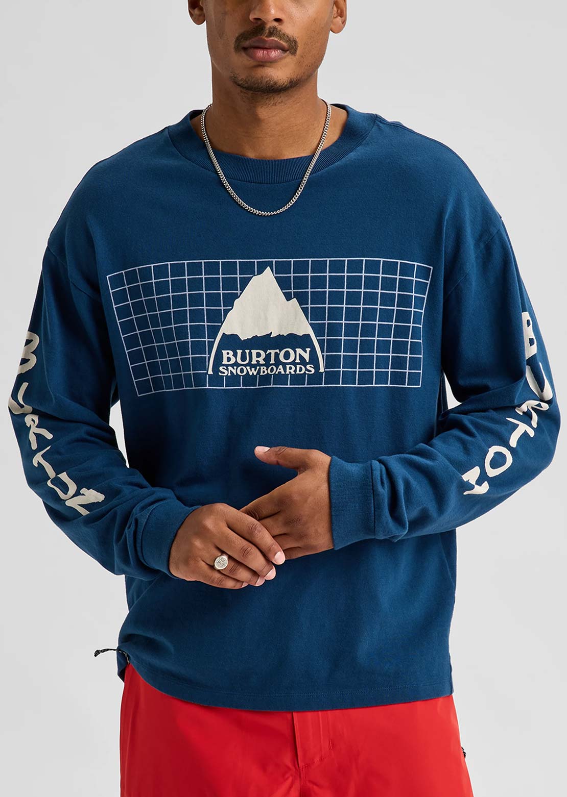 Burton Men's 50/50 80's Squared Long Sleeve