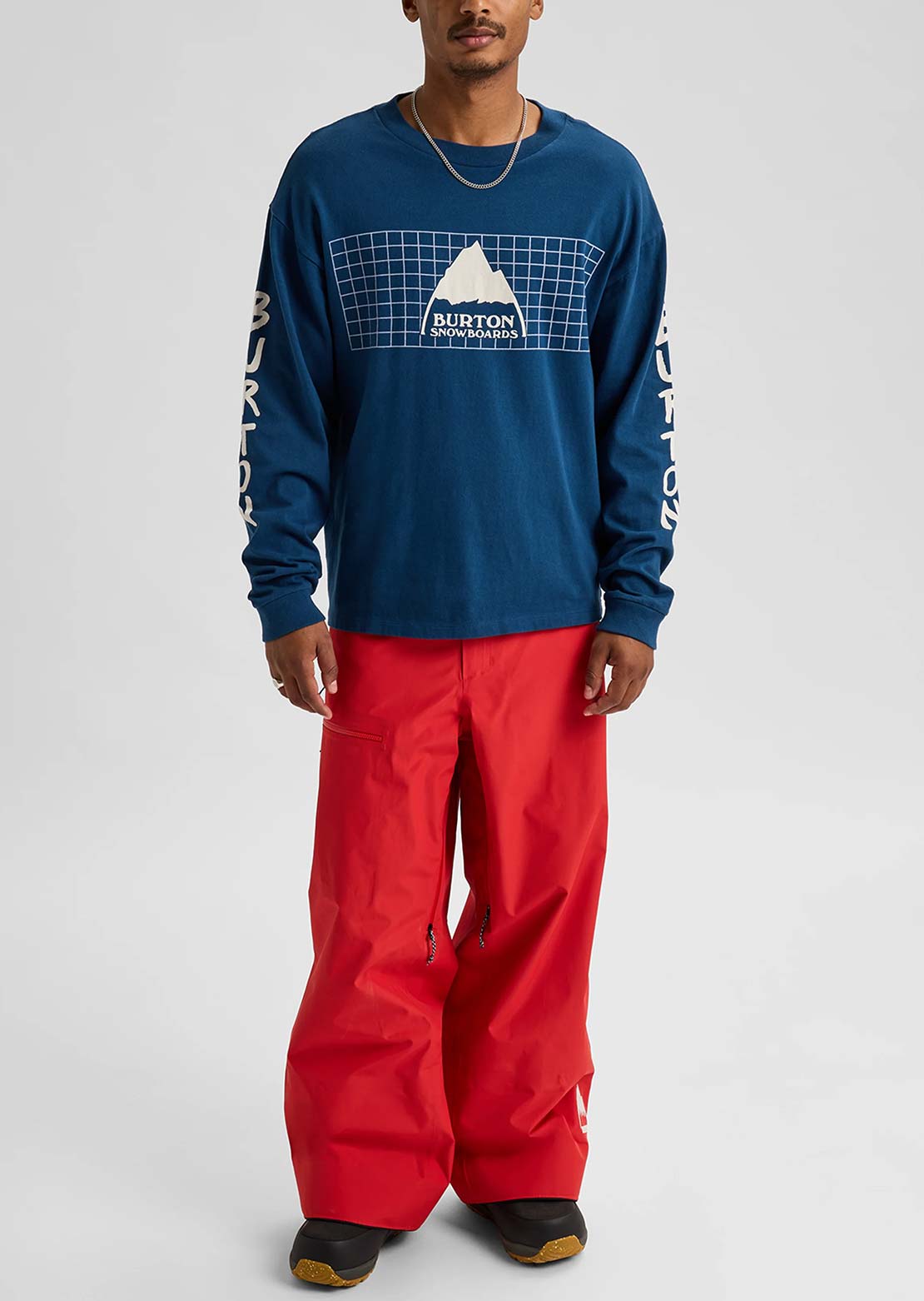 Burton Men's 50/50 80's Squared Long Sleeve
