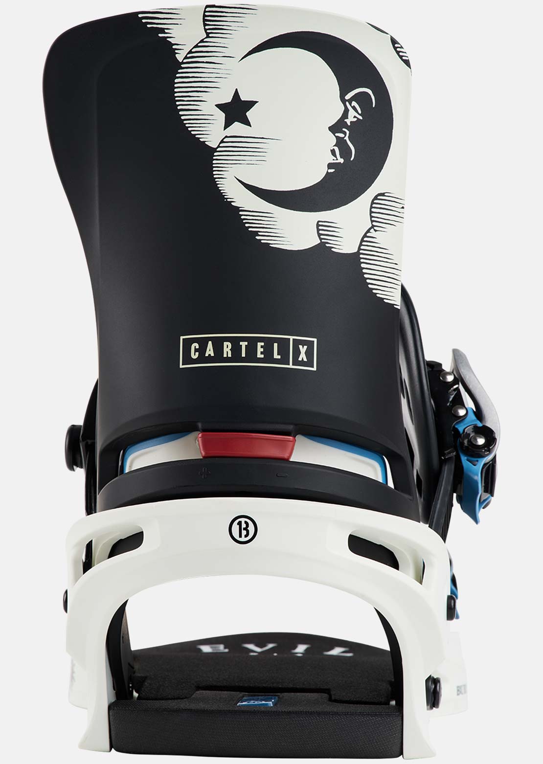 Burton Men's 50/50 90's Cartel X Snowboard Bindings